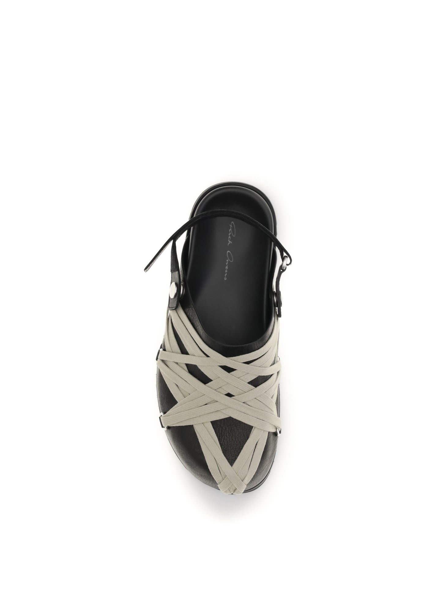 Rick Owens Women Megalace Leather Mules RICK OWENS