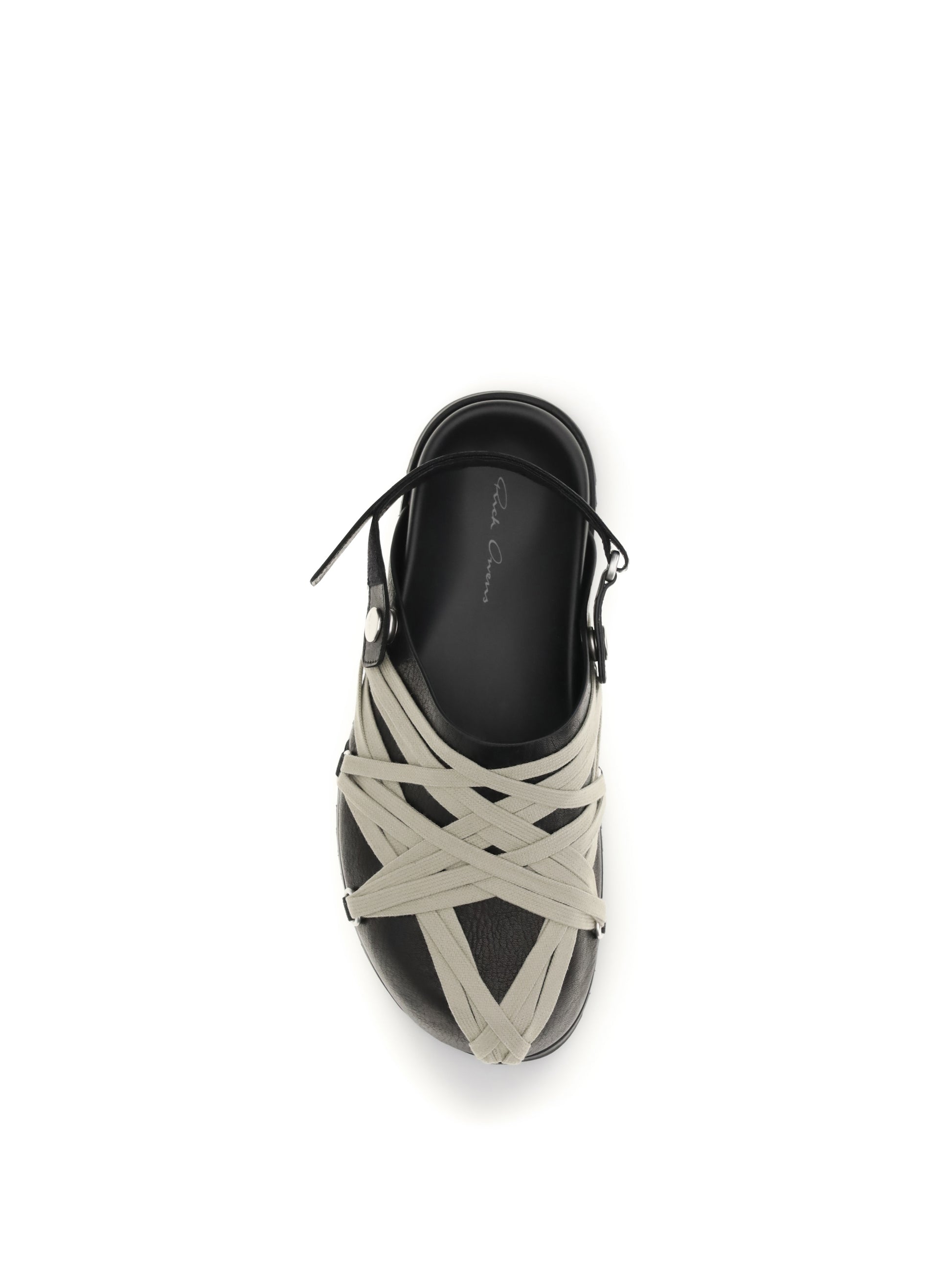 Rick Owens Women Megalace Leather Mules RICK OWENS