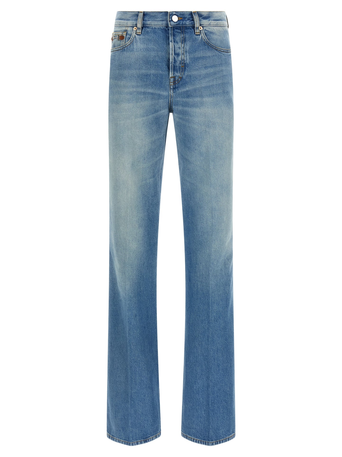 Gucci Women Flared Leg Jeans GUCCI
