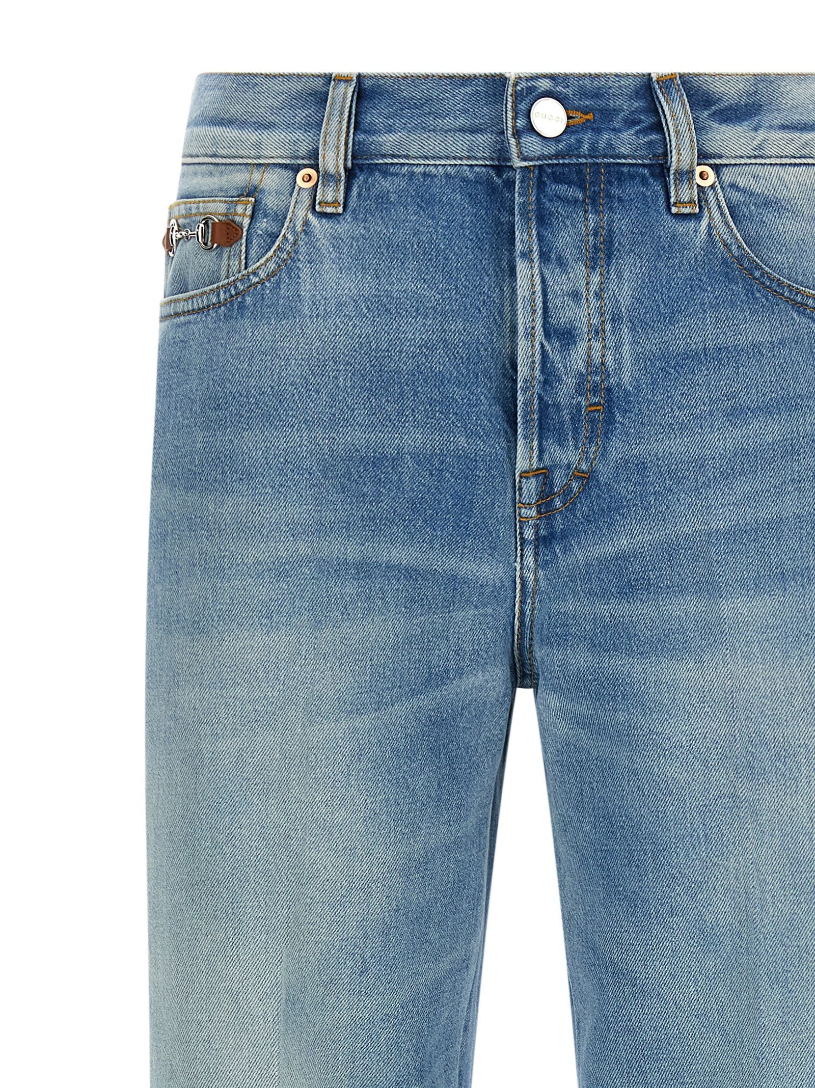 Gucci Women Flared Leg Jeans GUCCI
