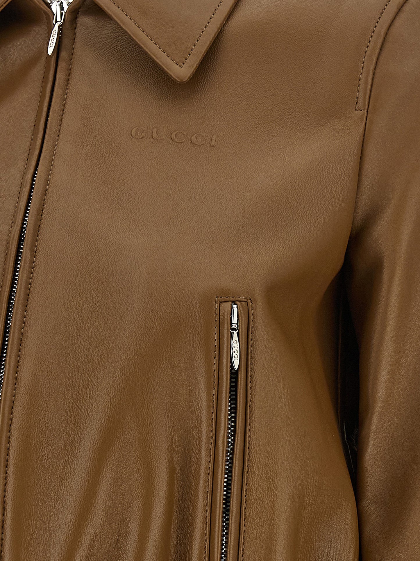 Gucci Women 'Gucci' Cropped Jacket GUCCI
