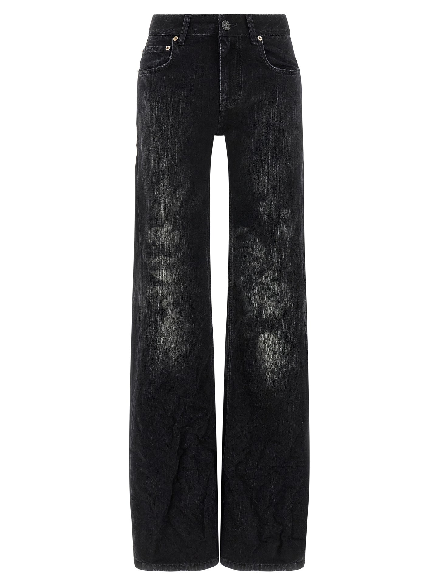 Balenciaga Women Wide Leg Jeans BALENCIAGA