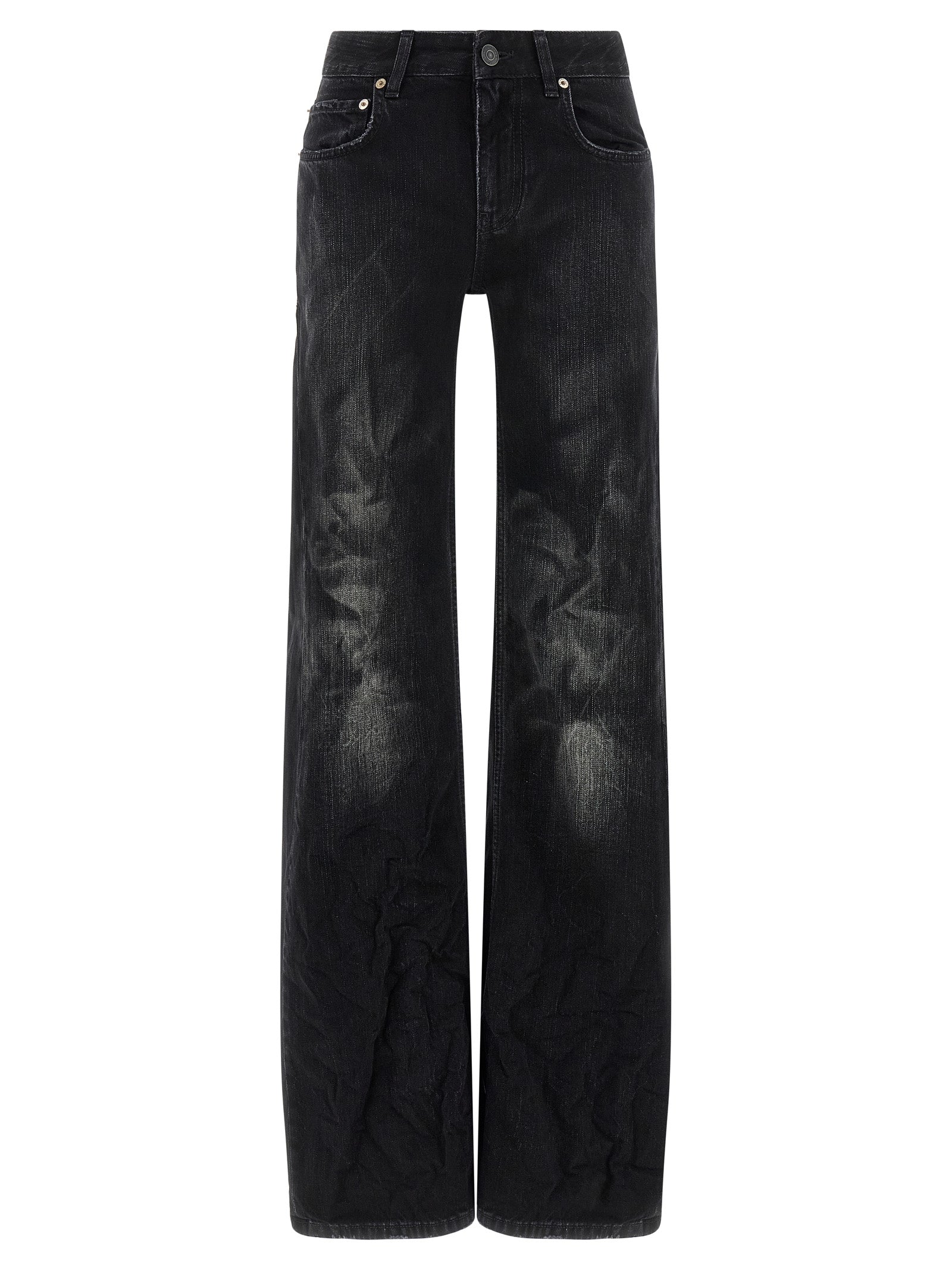 Balenciaga Women Wide Leg Jeans BALENCIAGA