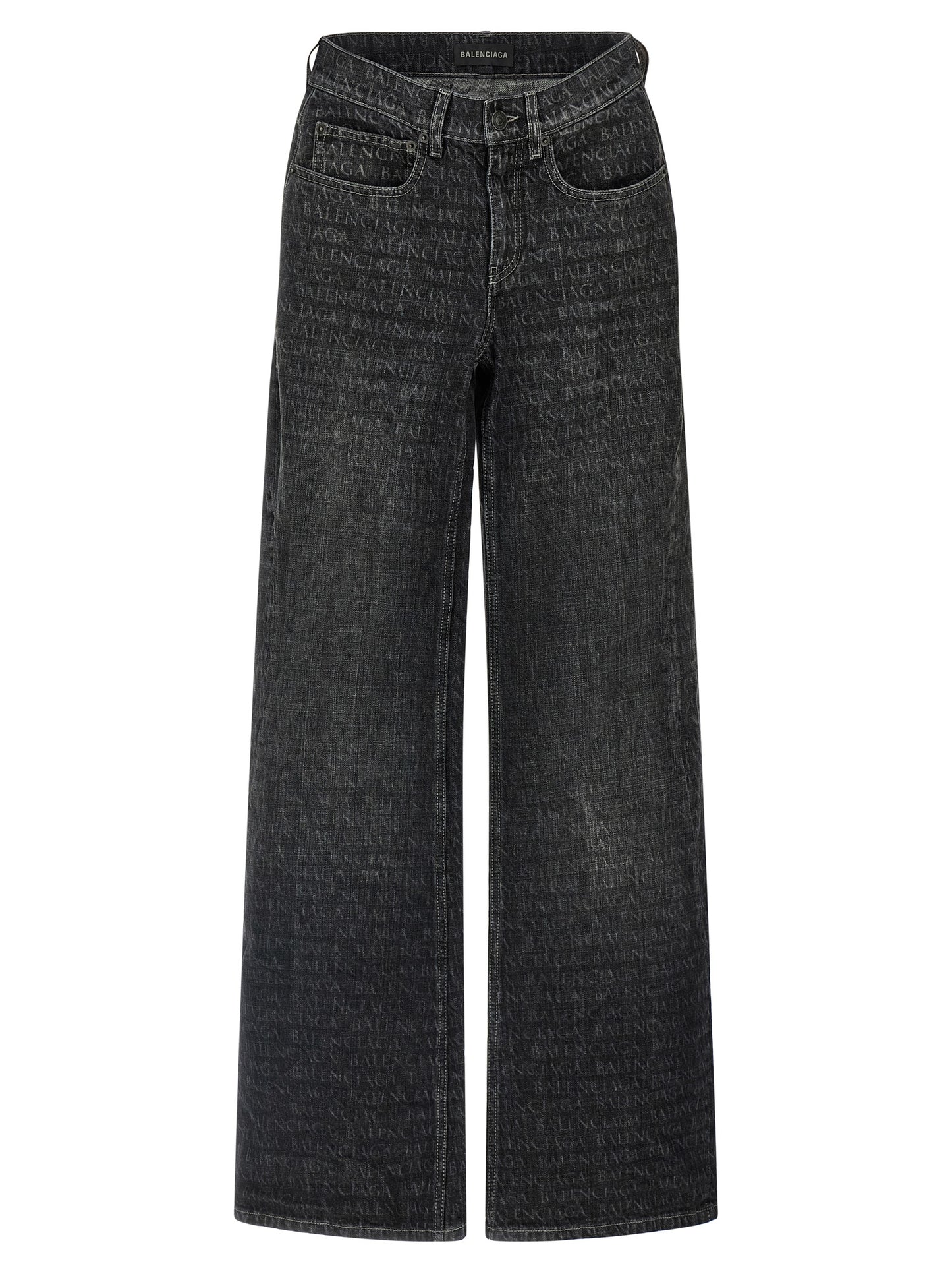 Balenciaga Women Wide Leg Jeans BALENCIAGA