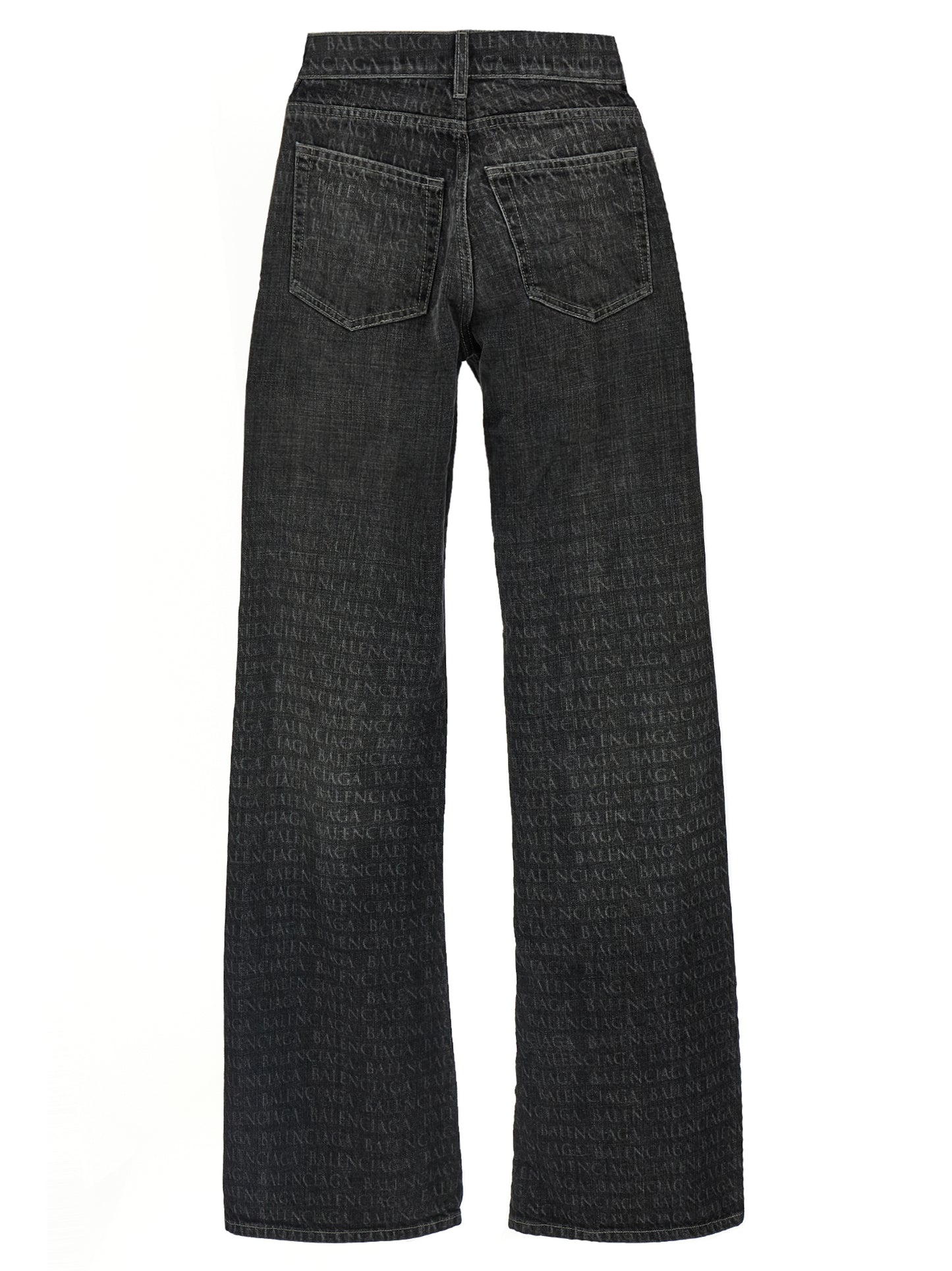 Balenciaga Women Wide Leg Jeans BALENCIAGA