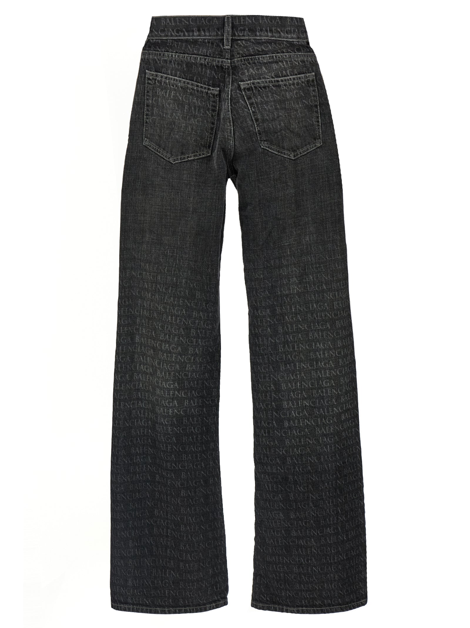 Balenciaga Women Wide Leg Jeans BALENCIAGA