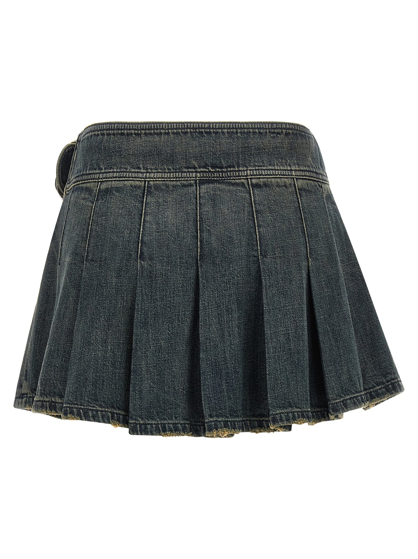 Balenciaga Women 'Buckle Pleated' Skirt BALENCIAGA