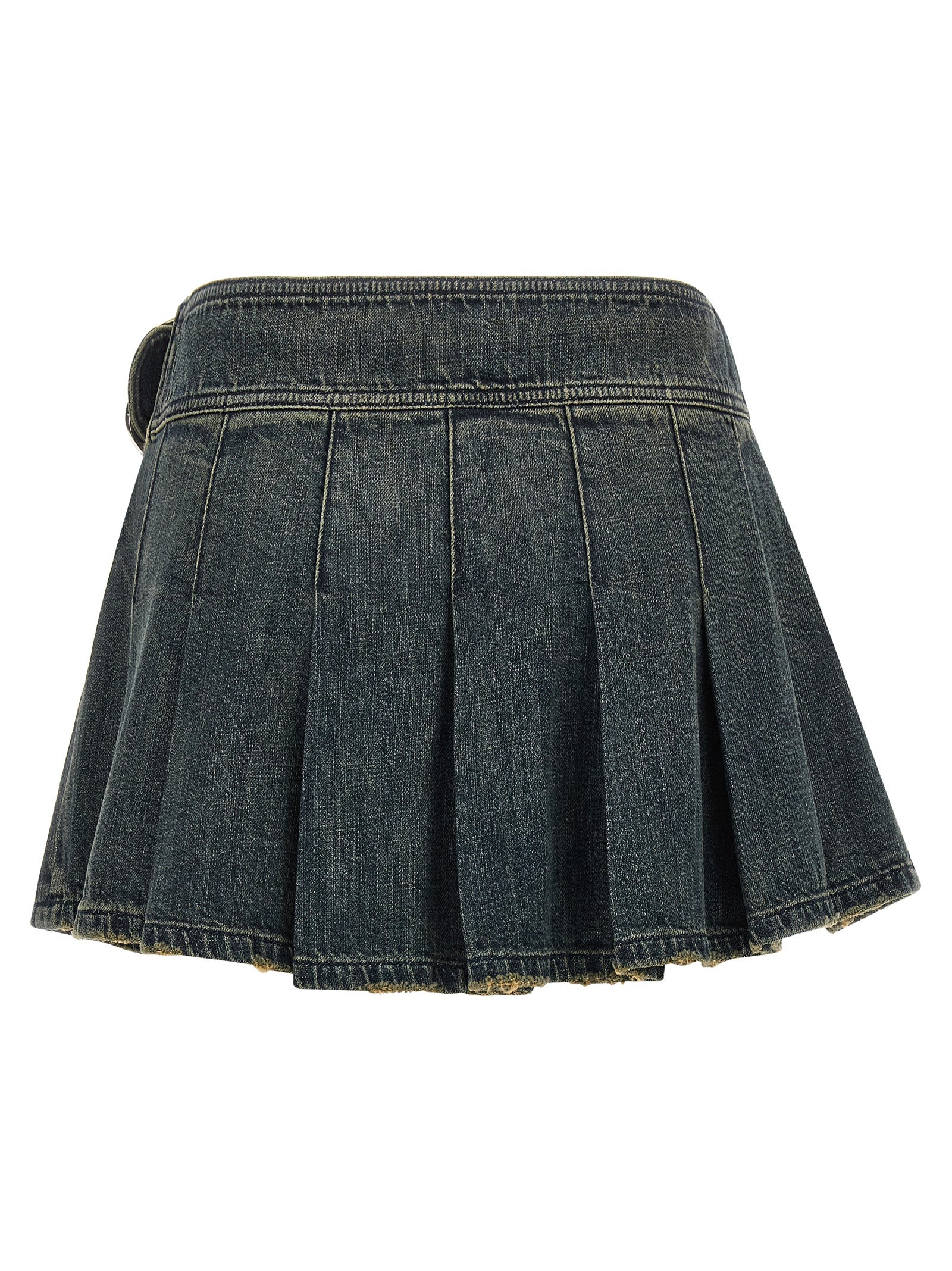 Balenciaga Women 'Buckle Pleated' Skirt BALENCIAGA