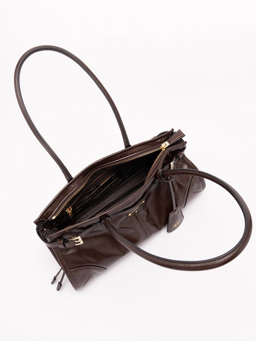 Prada Women Prada Bonnie Medium Leather Bag PRADA