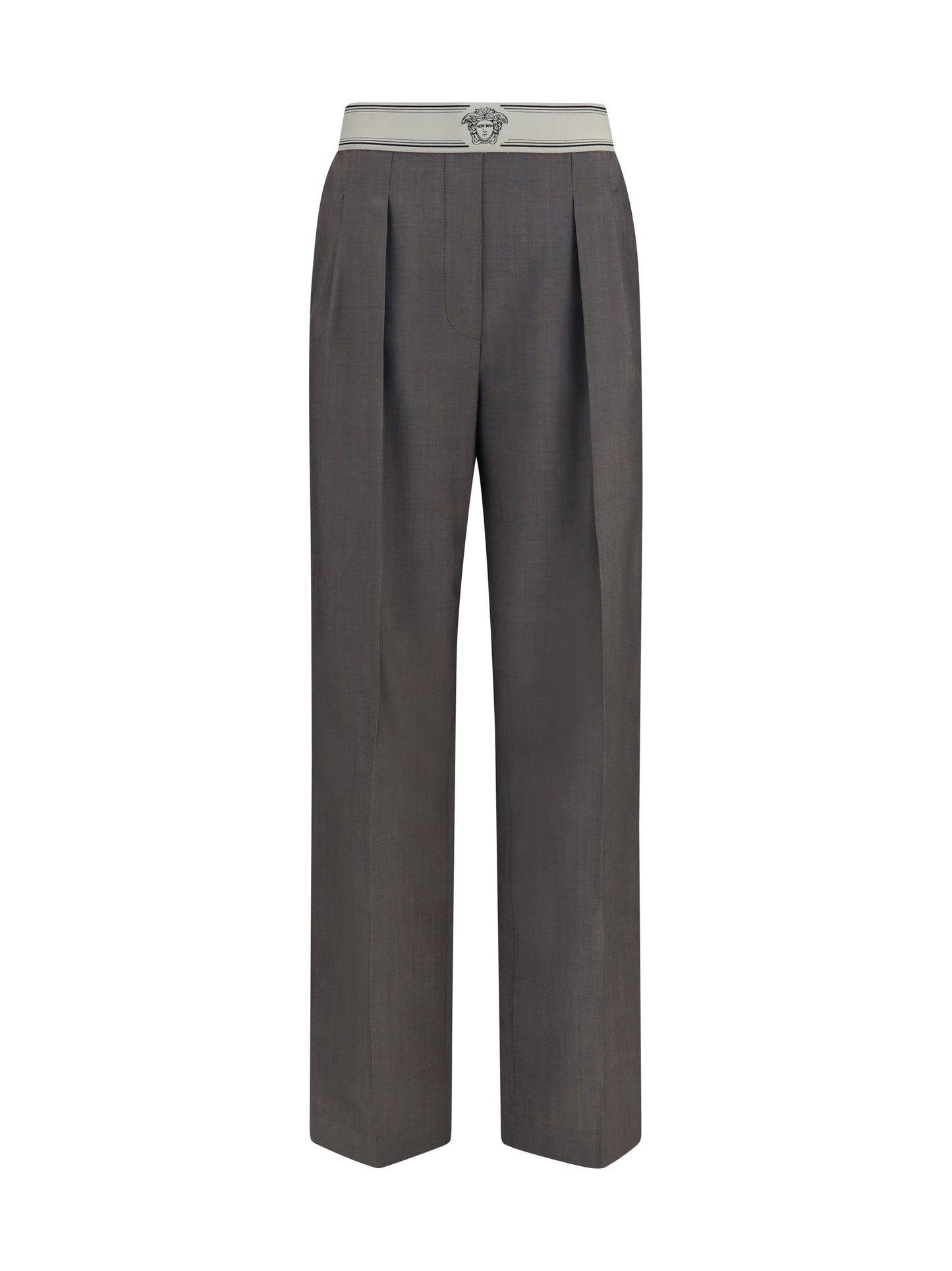 Versace Women Wool And Mohair Pants VERSACE