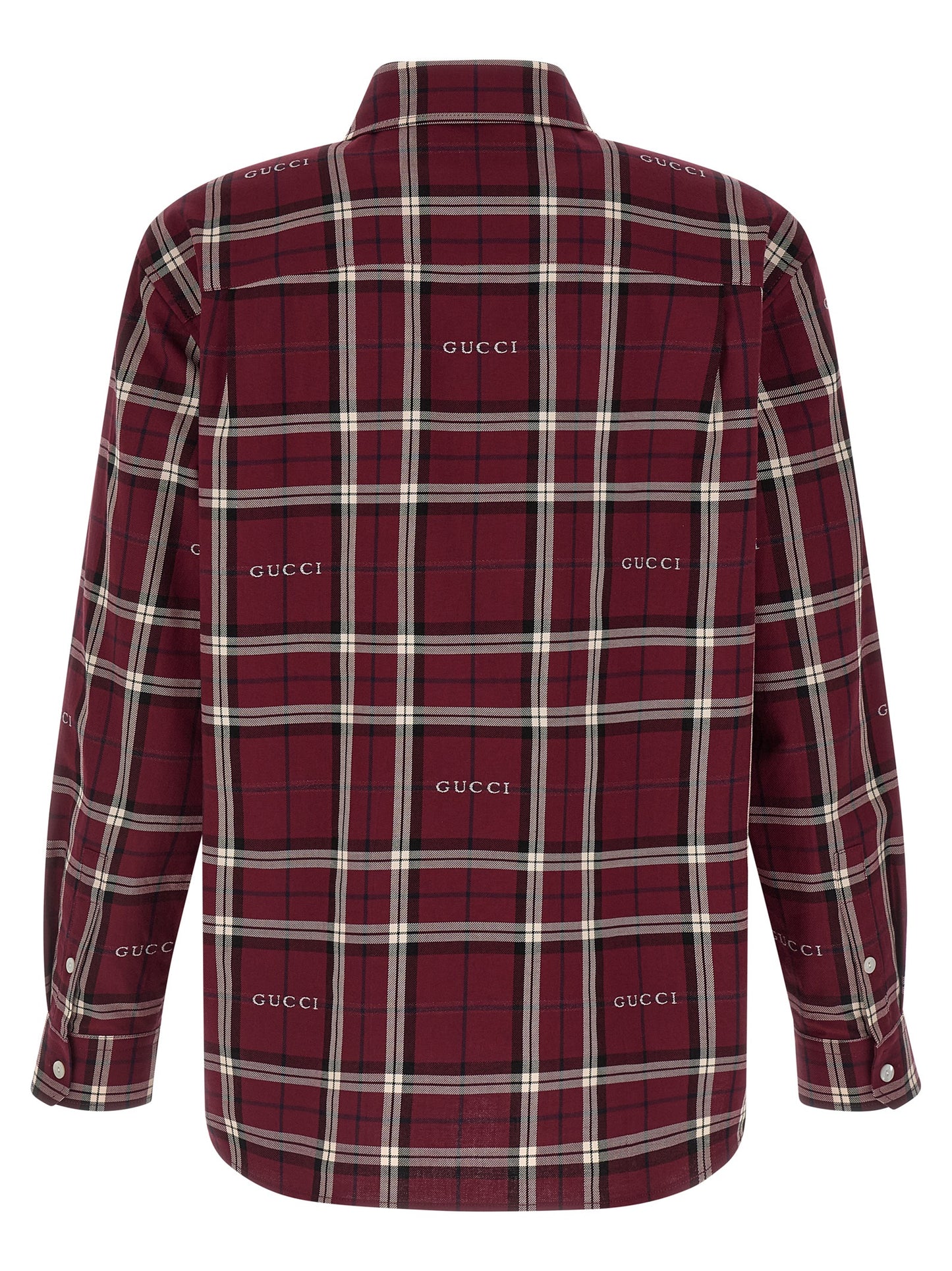 Gucci Men Tartan Shirt GUCCI