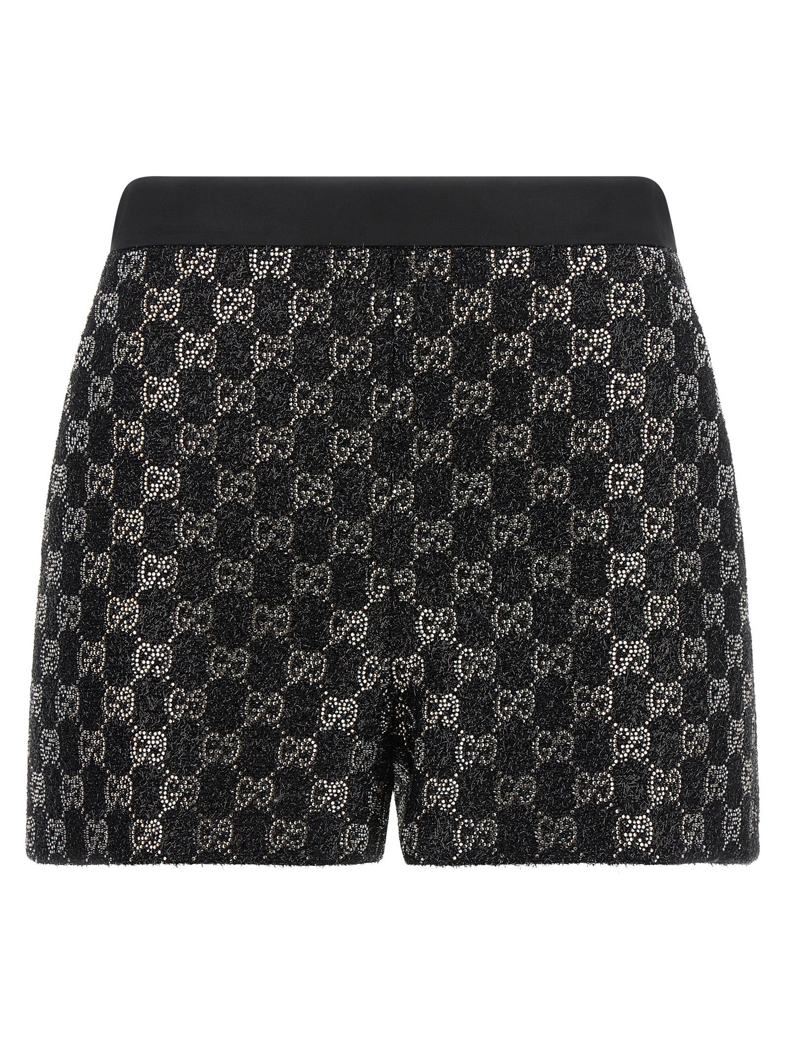 Gucci Women Gg Lamé Tweed Shorts GUCCI