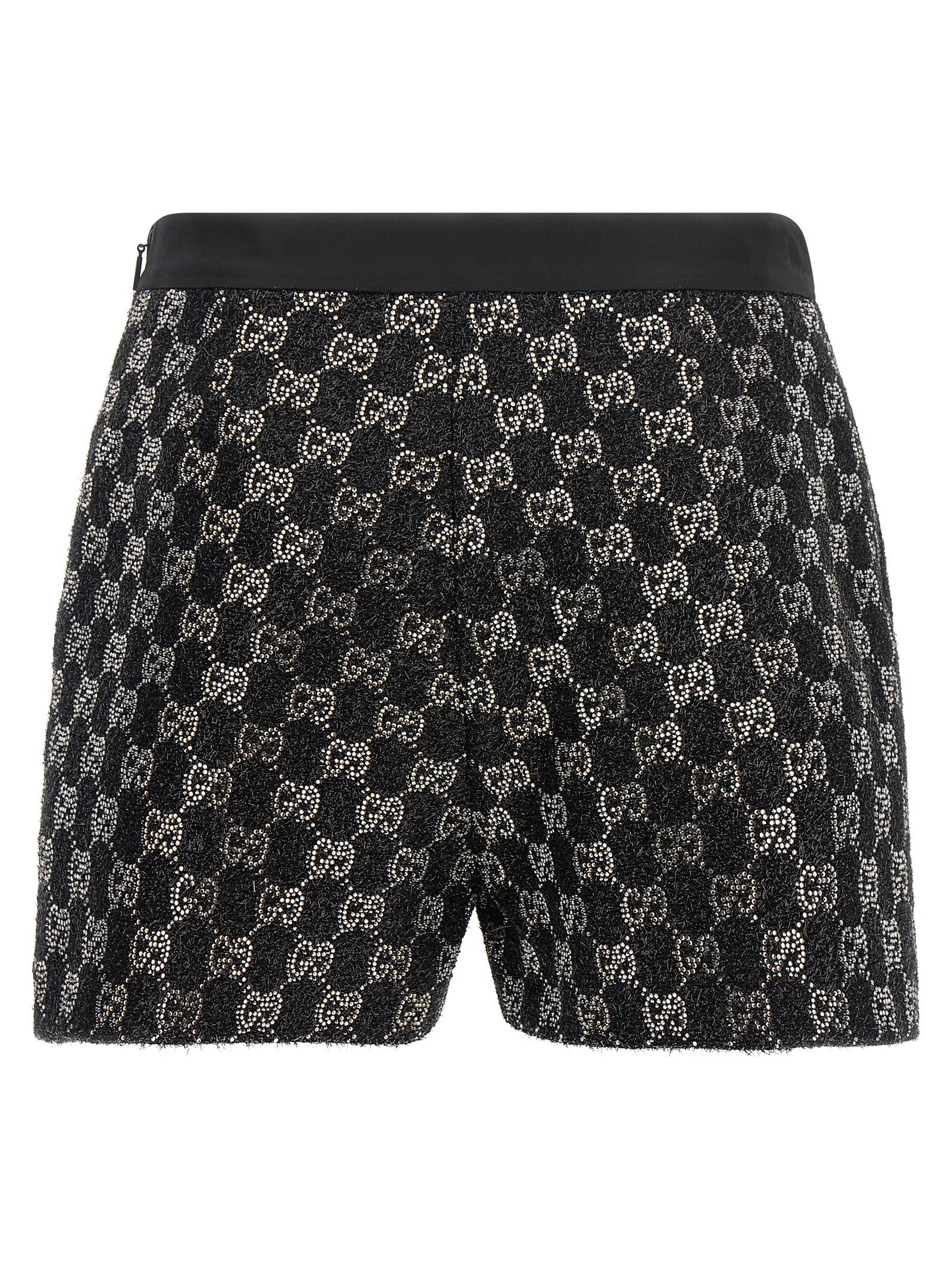 Gucci Women Gg Lamé Tweed Shorts GUCCI