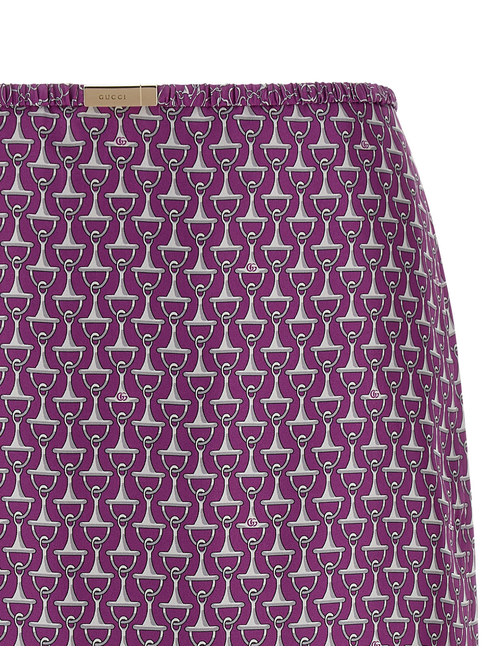 Gucci Women 'Morsetto' Print Skirt GUCCI