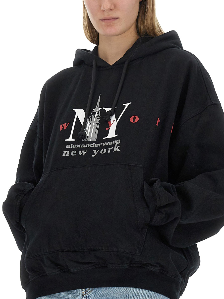Alexander Wang Women Sweatshirt With Logo ALEXANDER WANG
