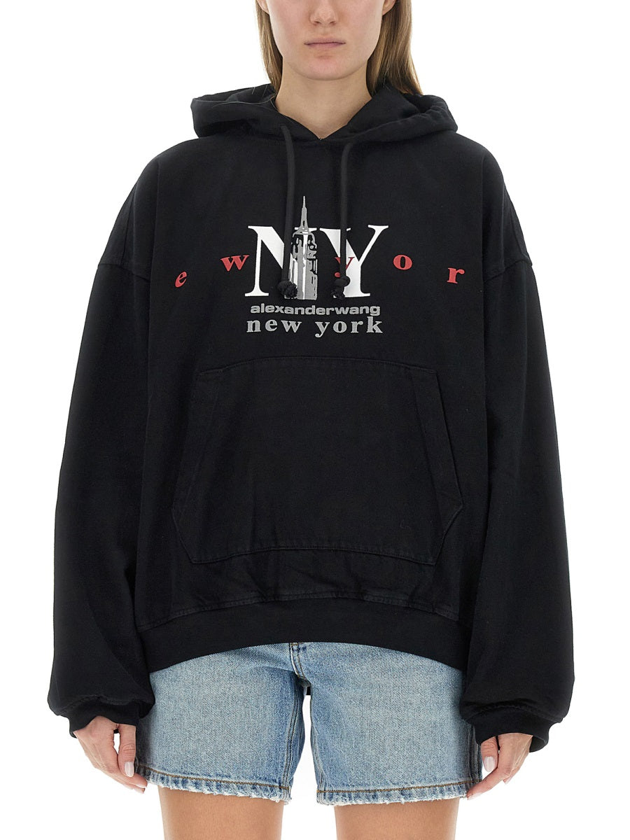 Alexander Wang Women Sweatshirt With Logo ALEXANDER WANG