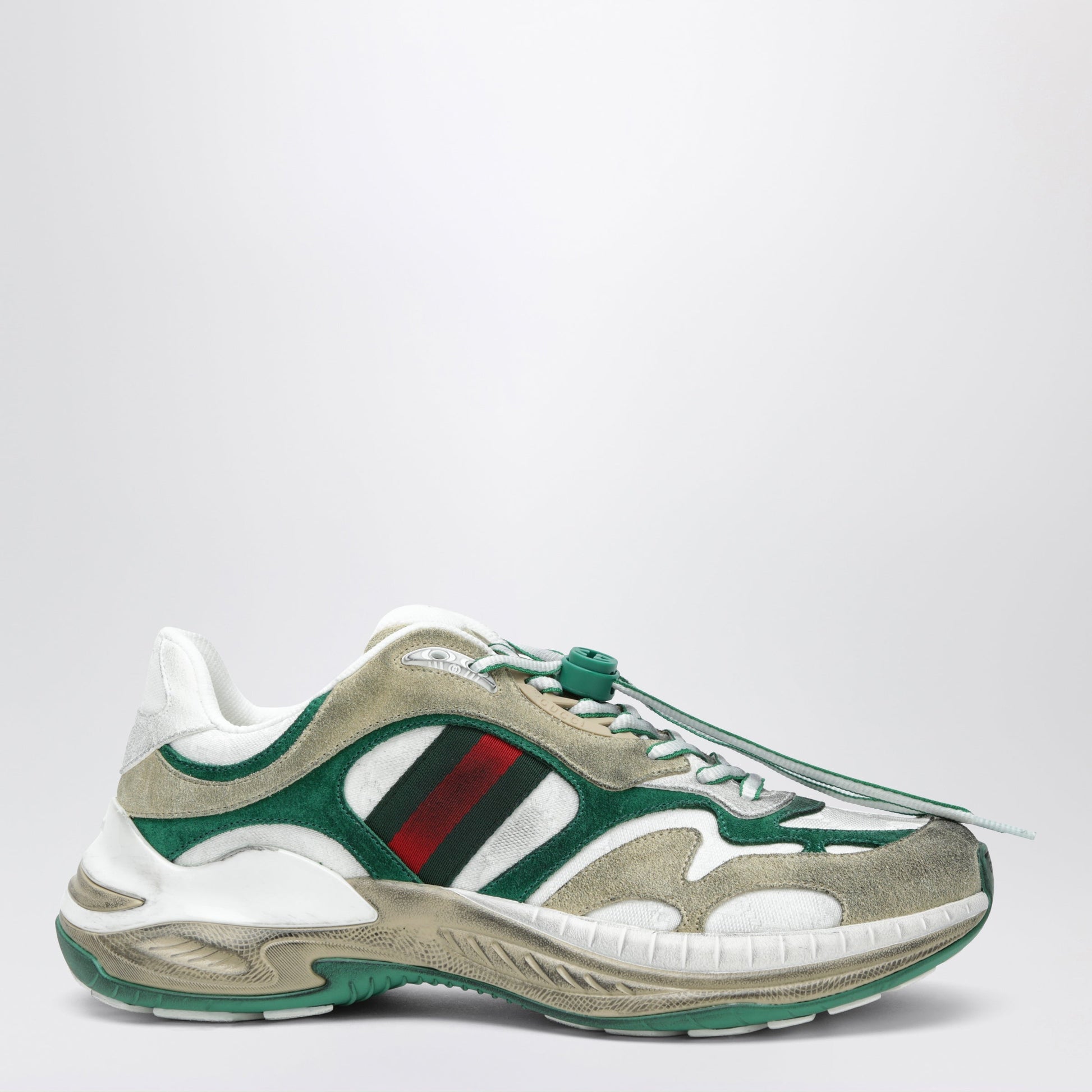 Gucci Gucci 2.0 Sneakers With Delave Effect Men GUCCI