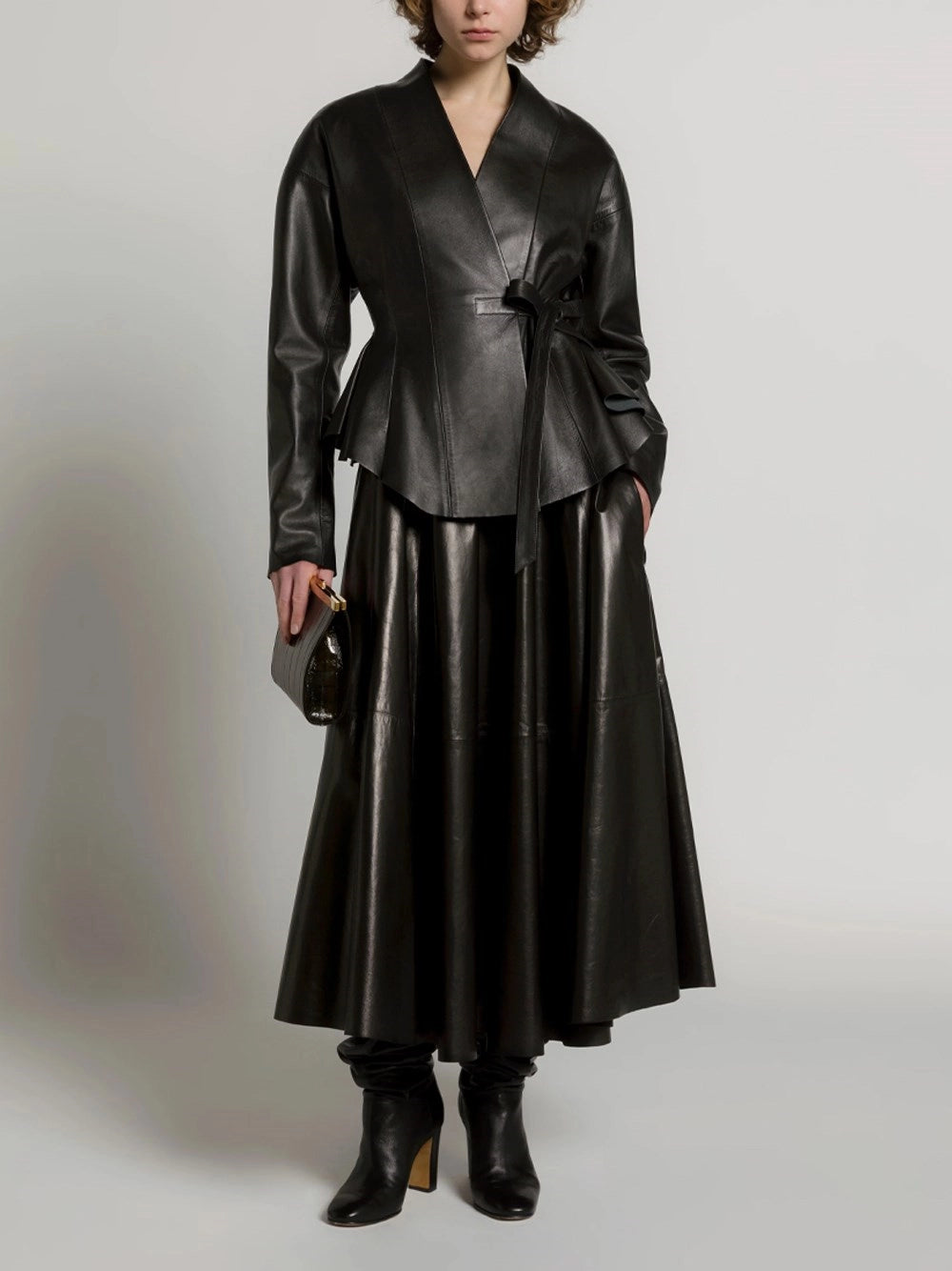 Alberta Ferretti Women Leather Jacket ALBERTA FERRETTI