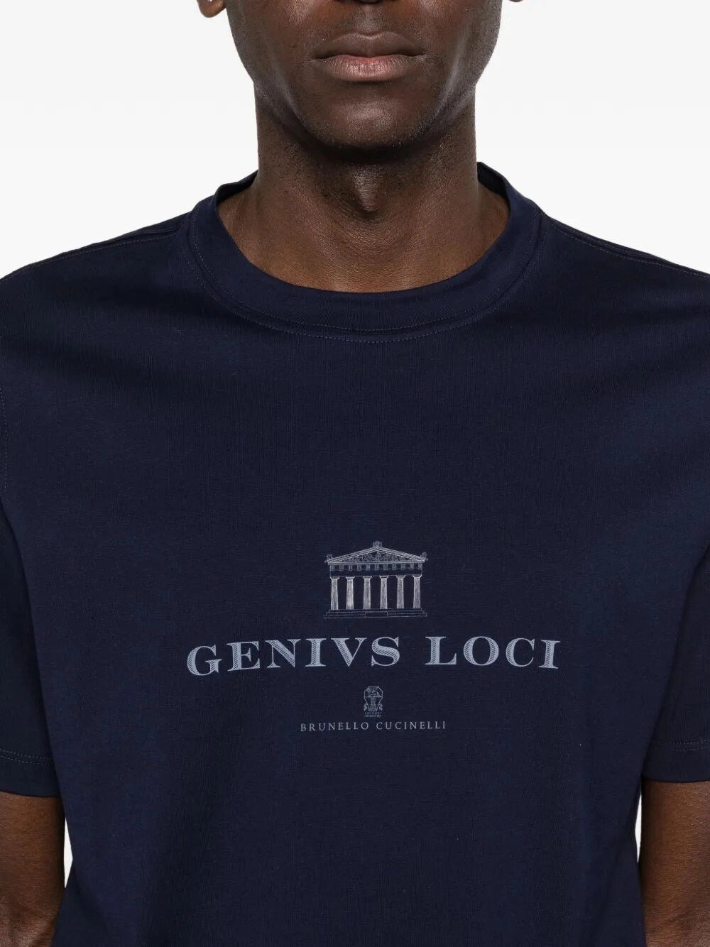 Brunello Cucinelli Men Crew-Neck T-Shirt BRUNELLO CUCINELLI