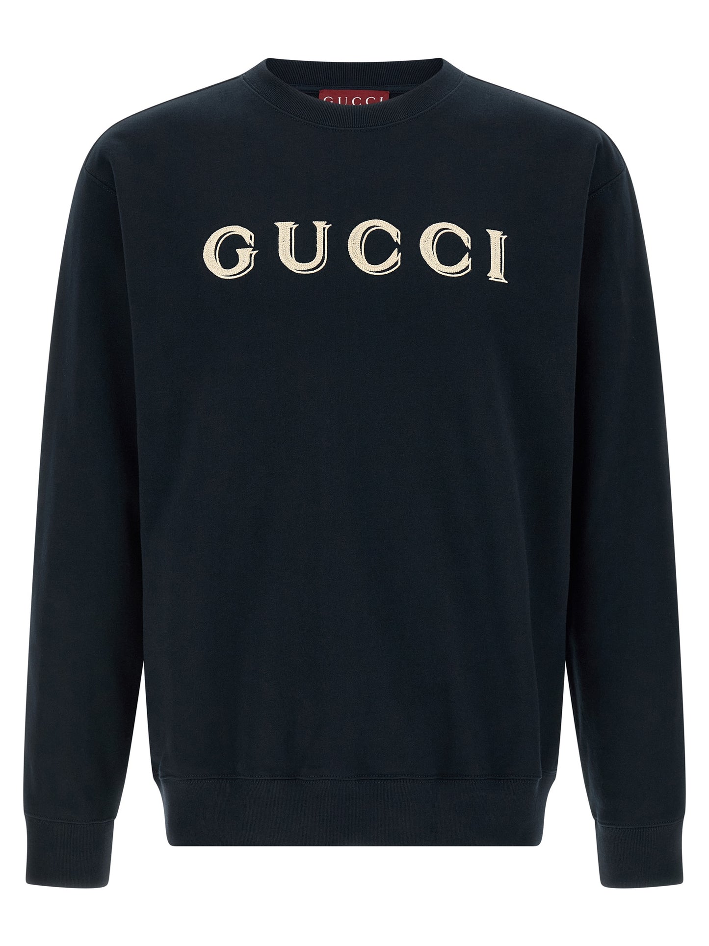 Gucci Men Logo Embroidery Sweatshirt GUCCI
