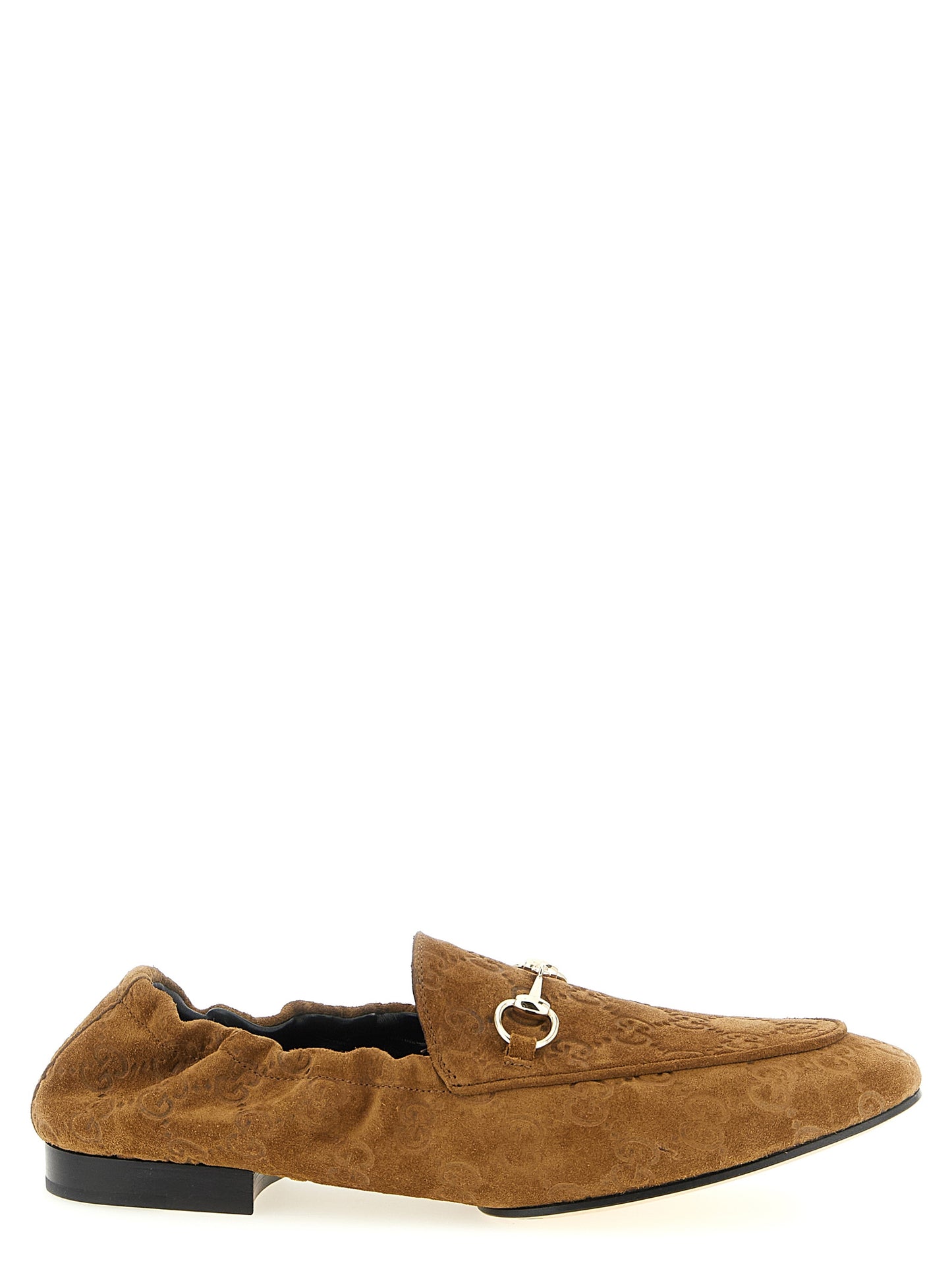Gucci Women Gg Suede Loafers GUCCI