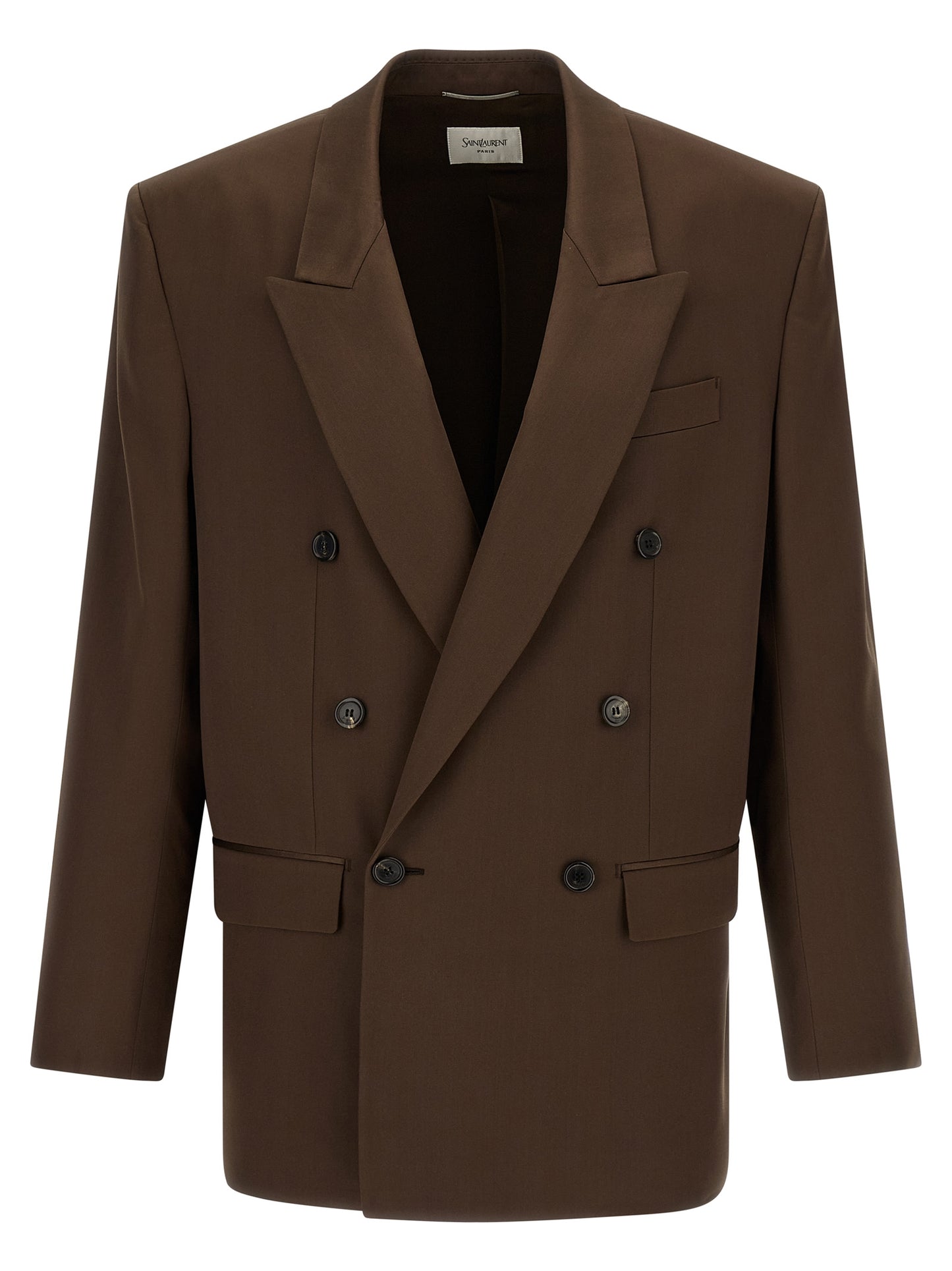 Saint Laurent Men Satin Blazer SAINT LAURENT