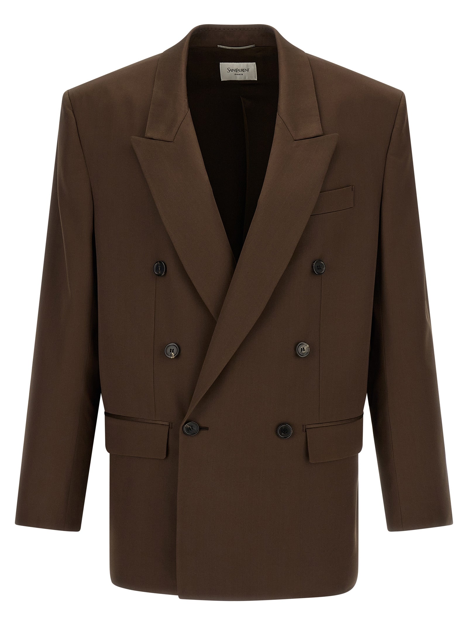Saint Laurent Men Satin Blazer SAINT LAURENT