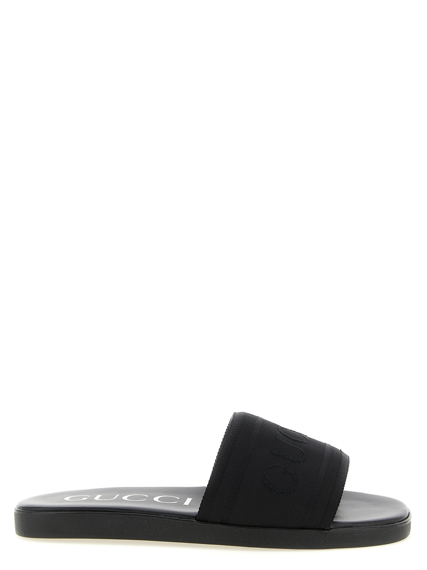 Gucci Men Jacquard Logo Slides GUCCI