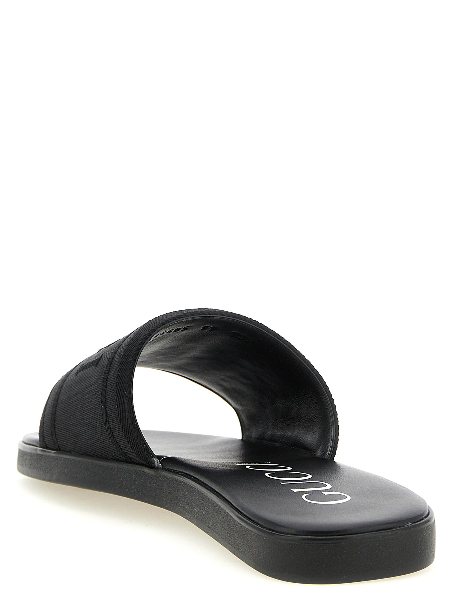 Gucci Men Jacquard Logo Slides GUCCI