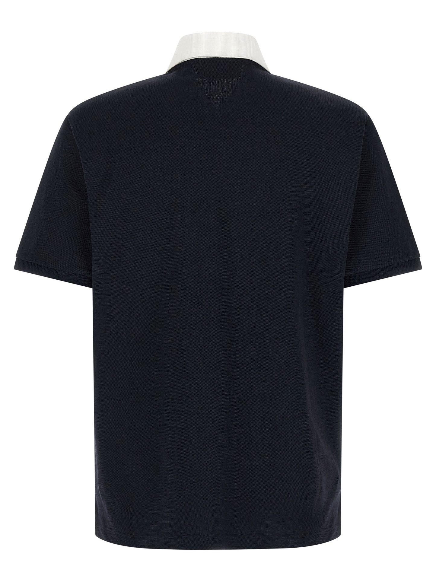 Gucci Men Contrast Collar Polo Shirt GUCCI