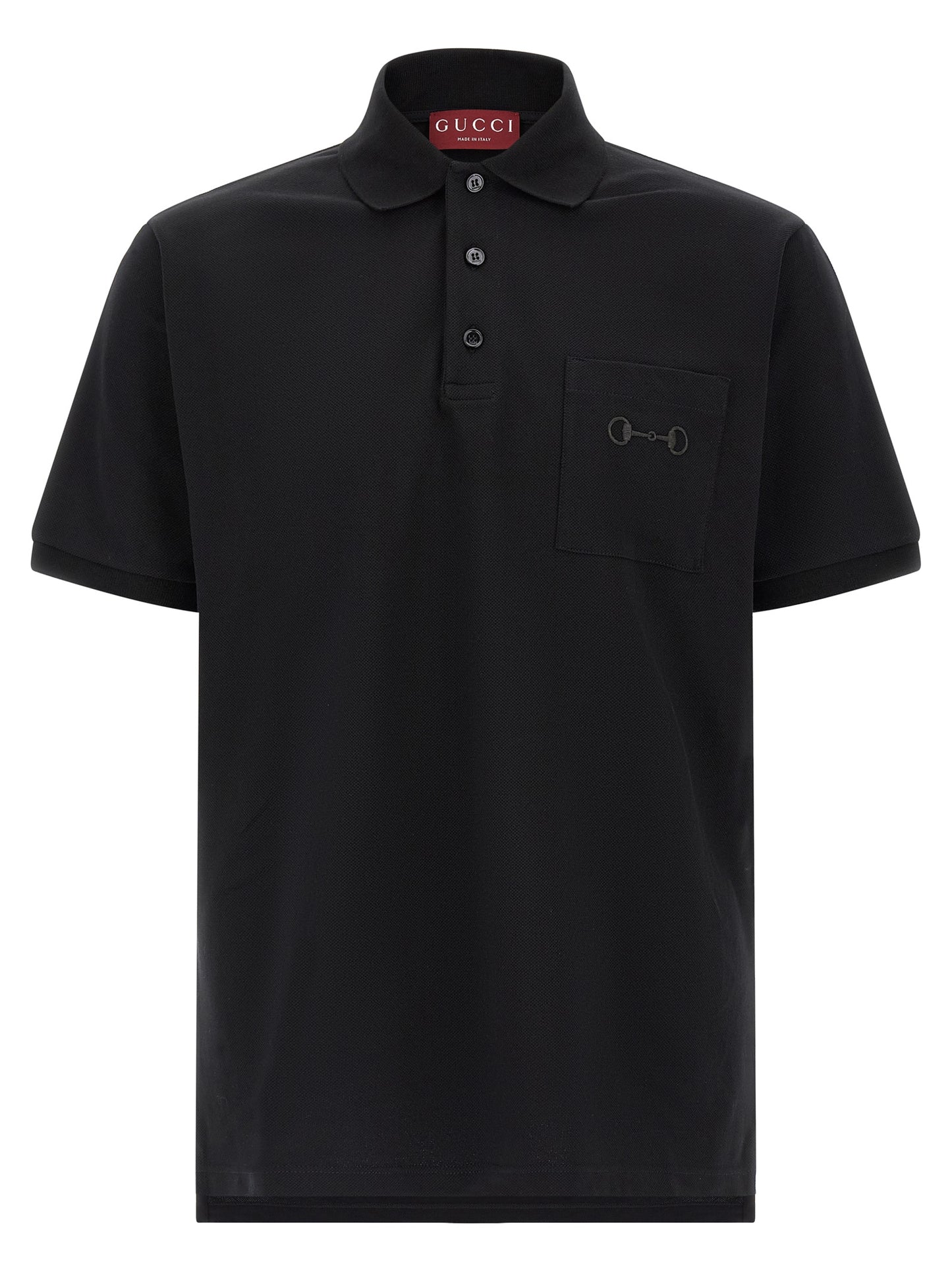 Gucci Men 'Morsetto' Embroidery Polo Shirt GUCCI