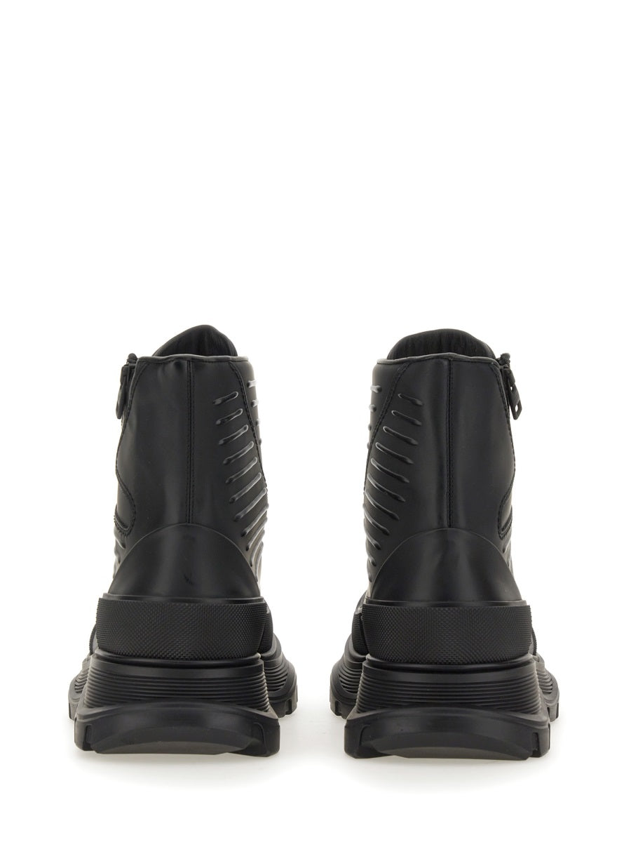 Alexander Mcqueen Men Tread Slick Motorcycle Boot ALEXANDER MCQUEEN