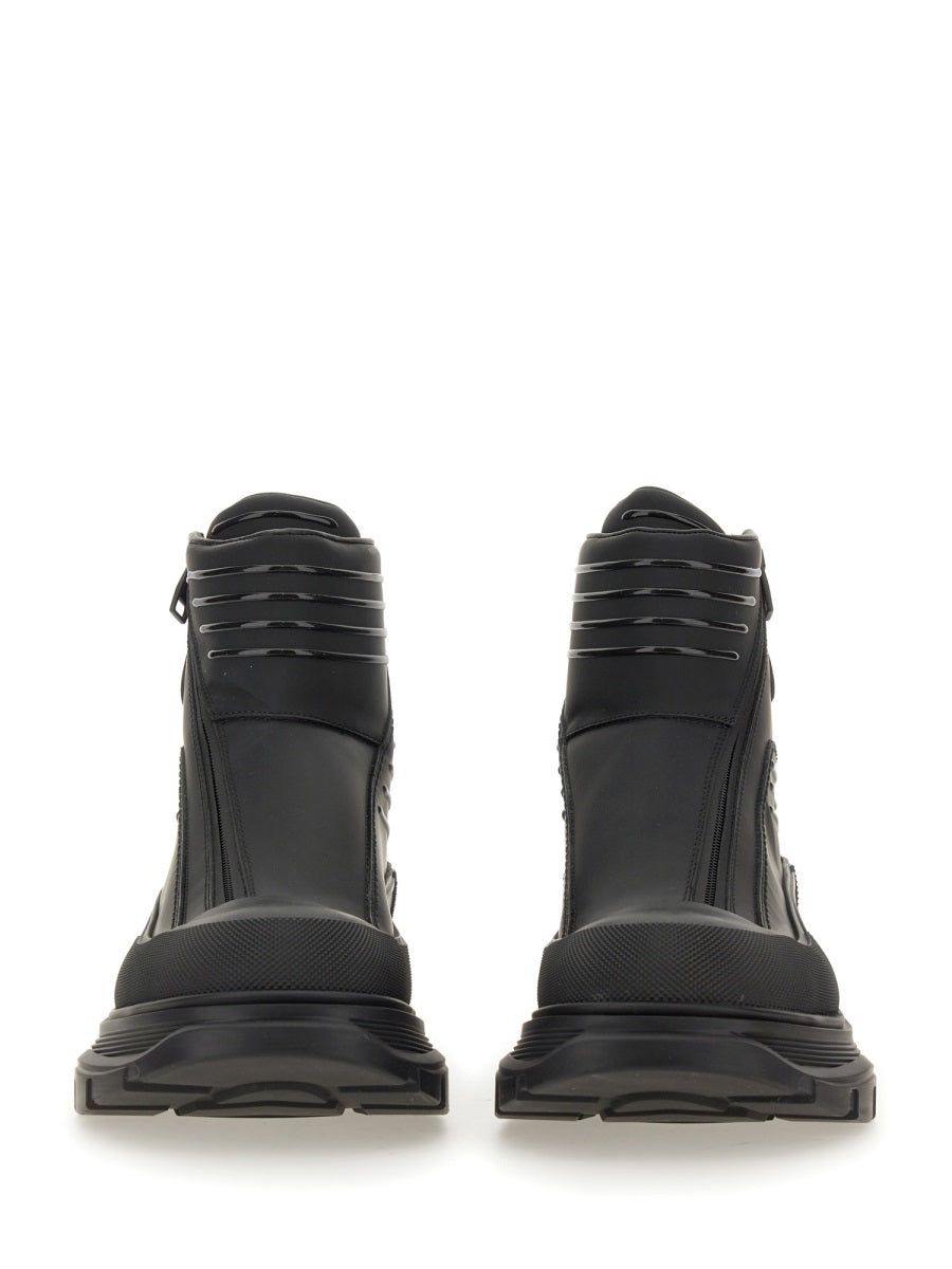 Alexander Mcqueen Men Tread Slick Motorcycle Boot ALEXANDER MCQUEEN