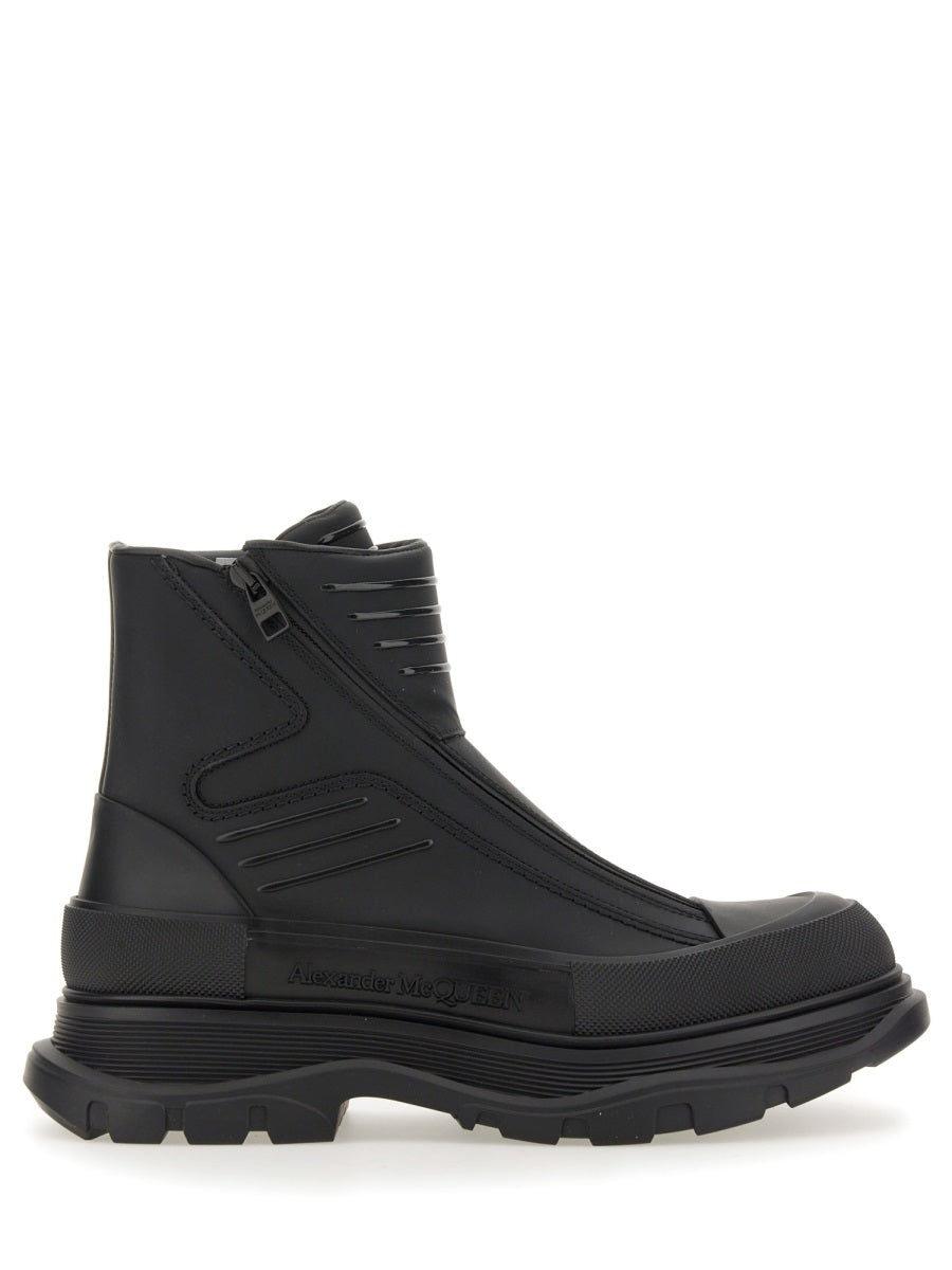 Alexander Mcqueen Men Tread Slick Motorcycle Boot ALEXANDER MCQUEEN