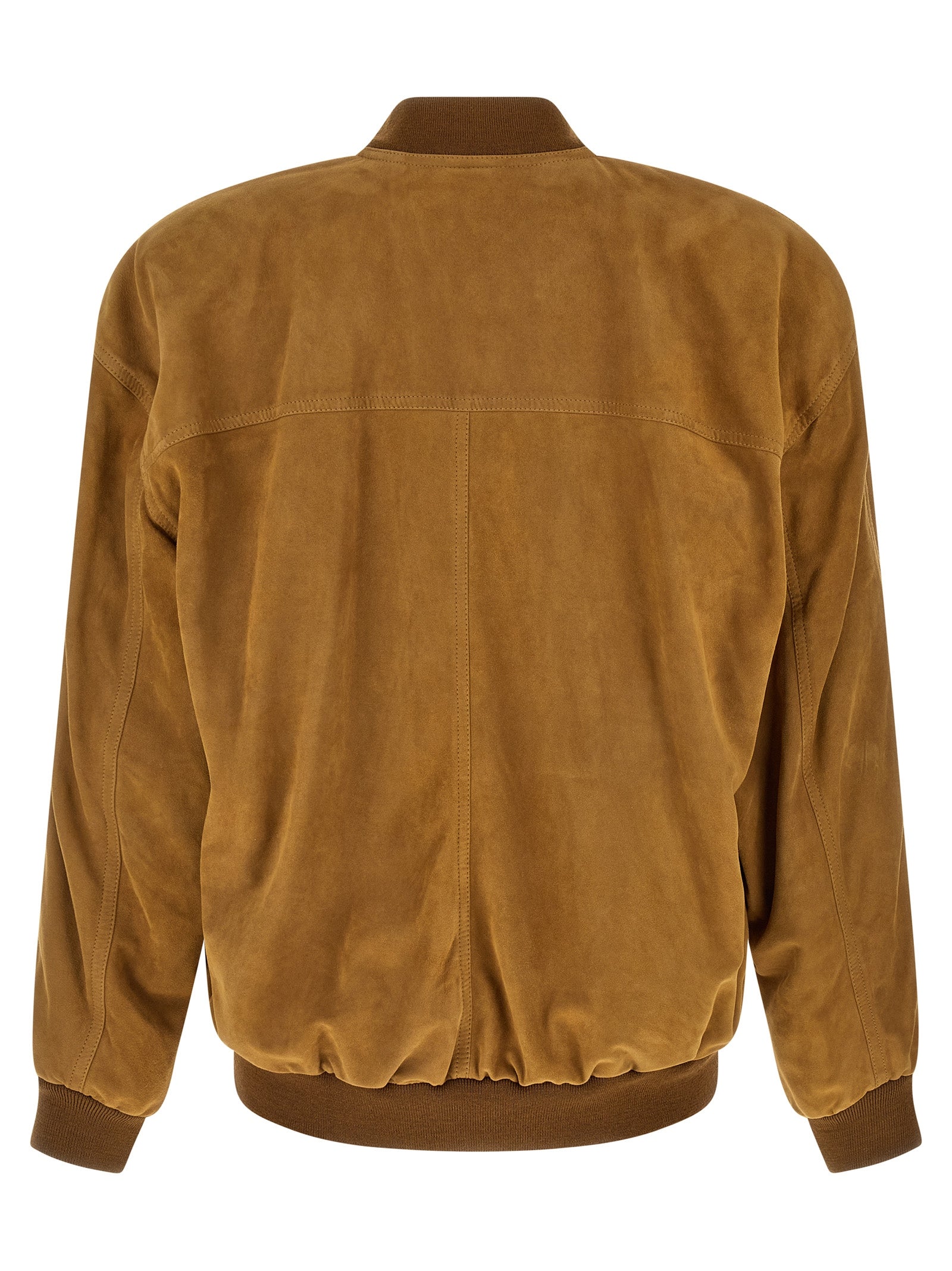 Saint Laurent Men Suede Bomber Jacket SAINT LAURENT