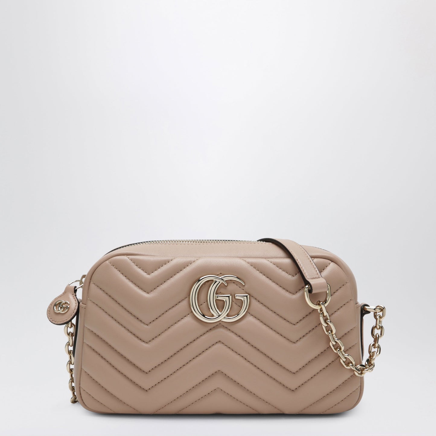 Gucci Gg Marmont Small Camera Bag In Blush Beige Women GUCCI