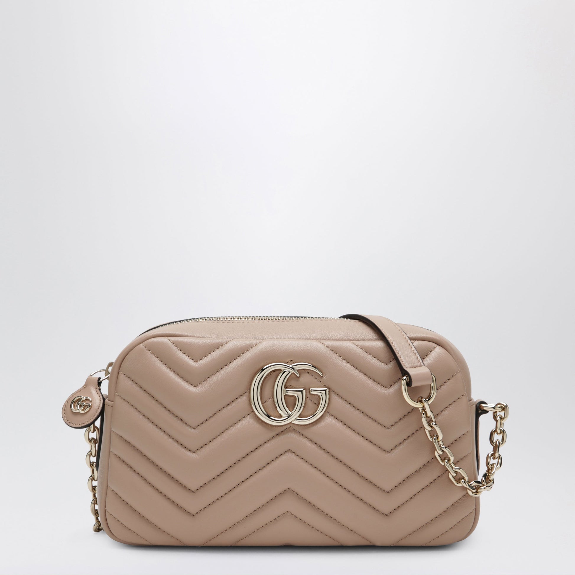 Gucci Gg Marmont Small Camera Bag In Blush Beige Women GUCCI