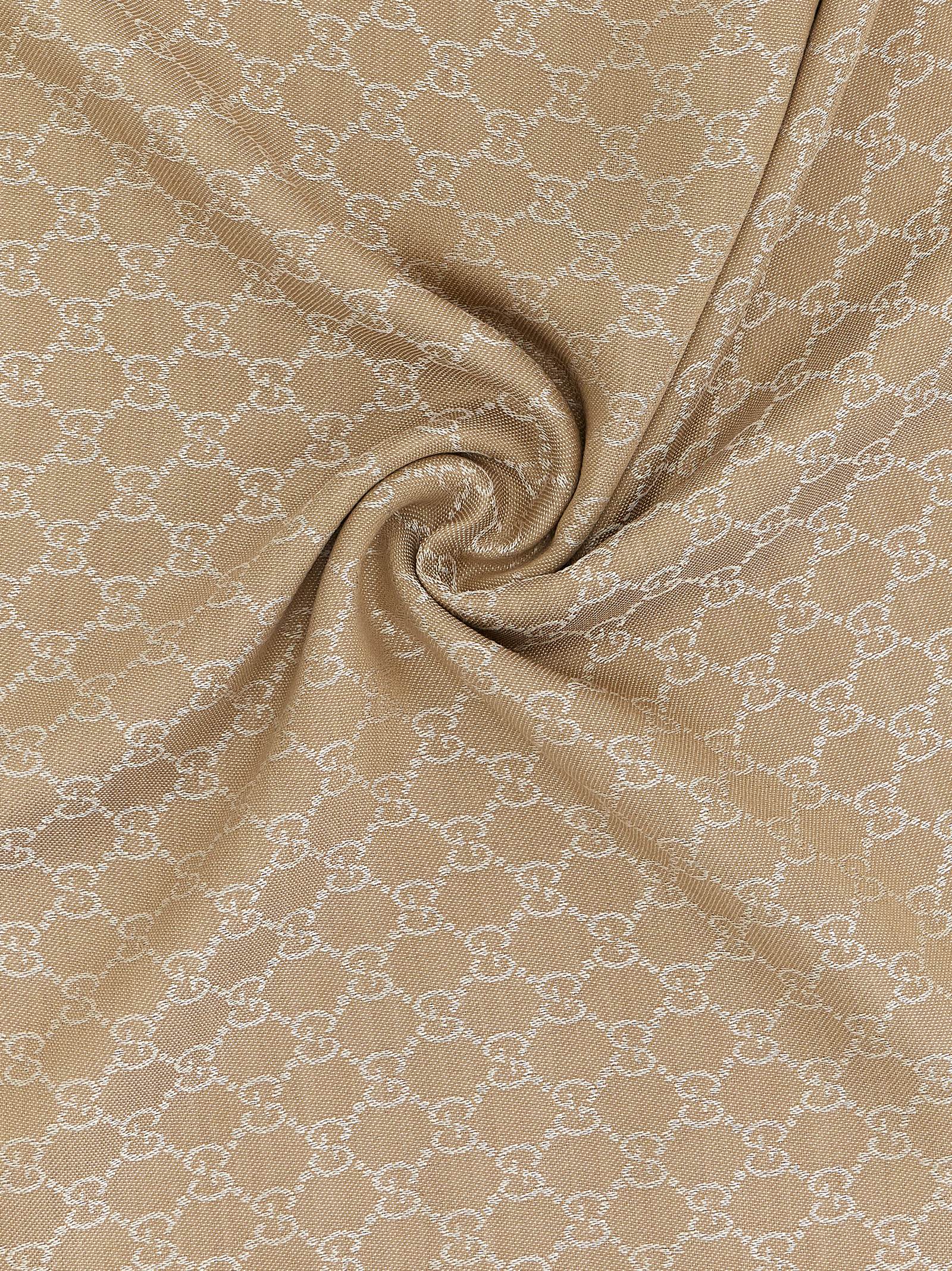 Gucci Women Wool And Silk Shawl Gg GUCCI