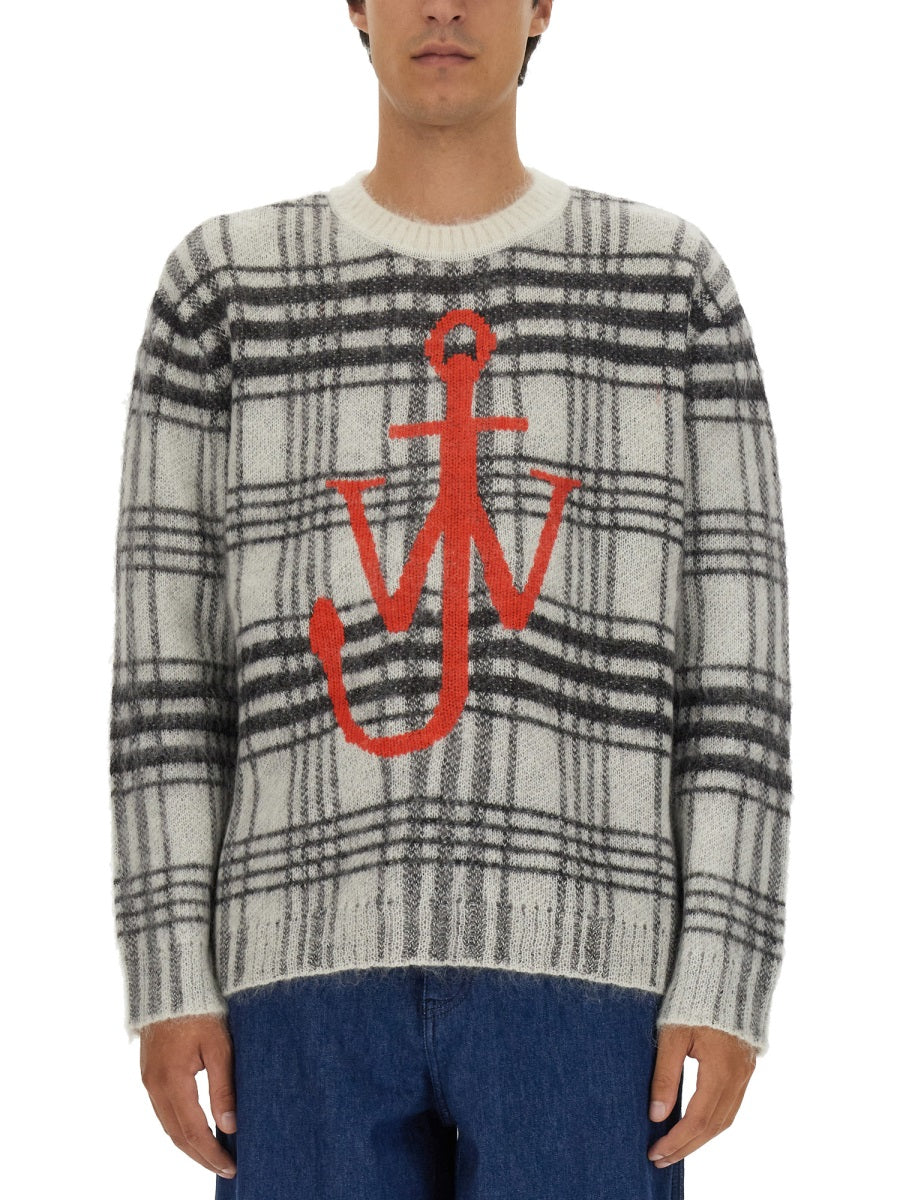 Jw Anderson Men Jersey With Logo J.W. ANDERSON