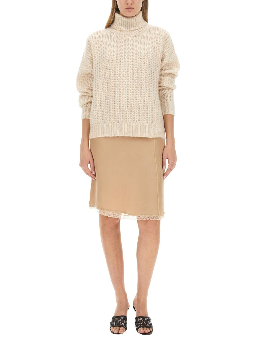 Gucci Women Silk Chiffon Skirt GUCCI