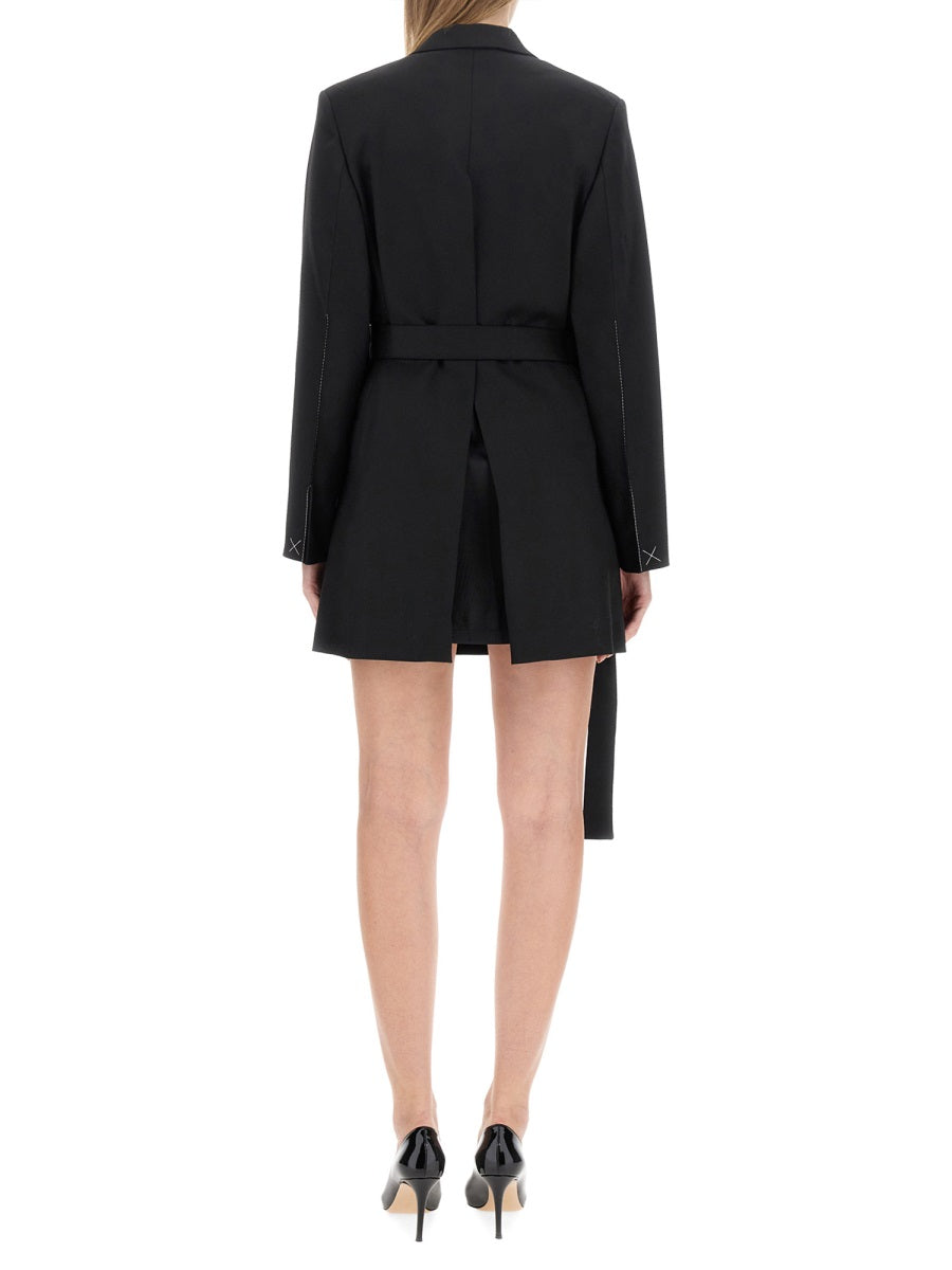 Victoria Beckham Women Double-Breasted Mini Dress VICTORIA BECKHAM