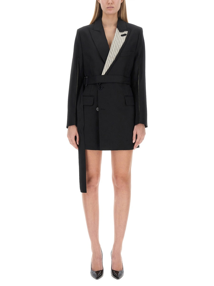 Victoria Beckham Women Double-Breasted Mini Dress VICTORIA BECKHAM