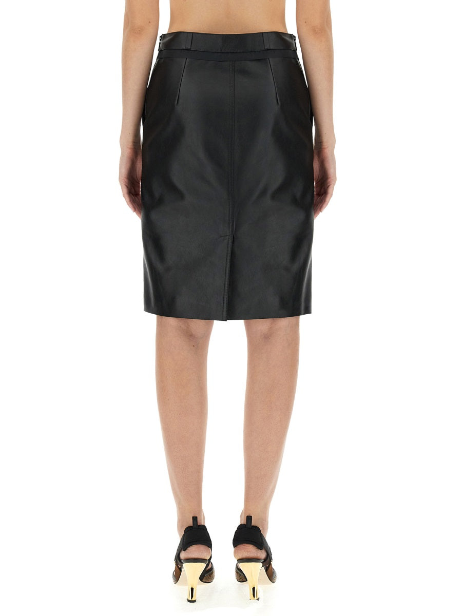 Fendi Women Leather Skirt FENDI