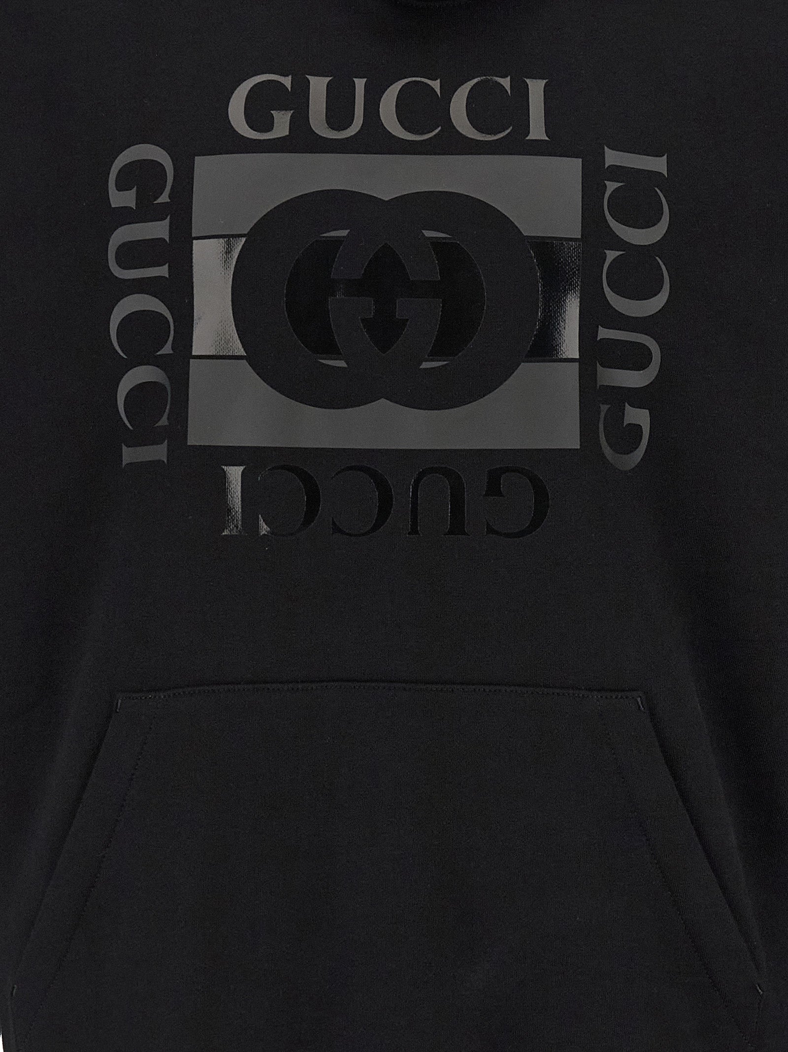 Gucci Men 'Gucci Incrocio Gg' Hoodie GUCCI