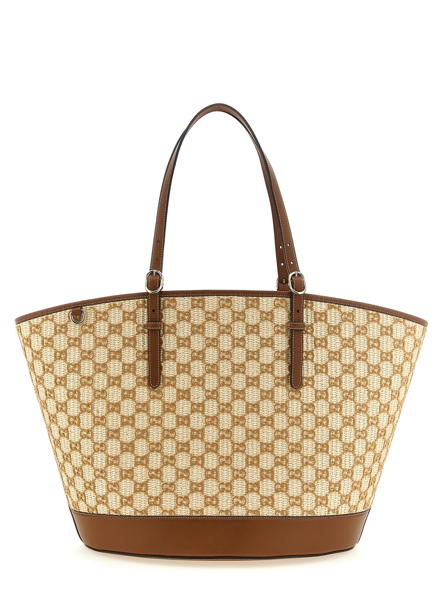 Gucci Women Large Woven Shopping Bag GUCCI
