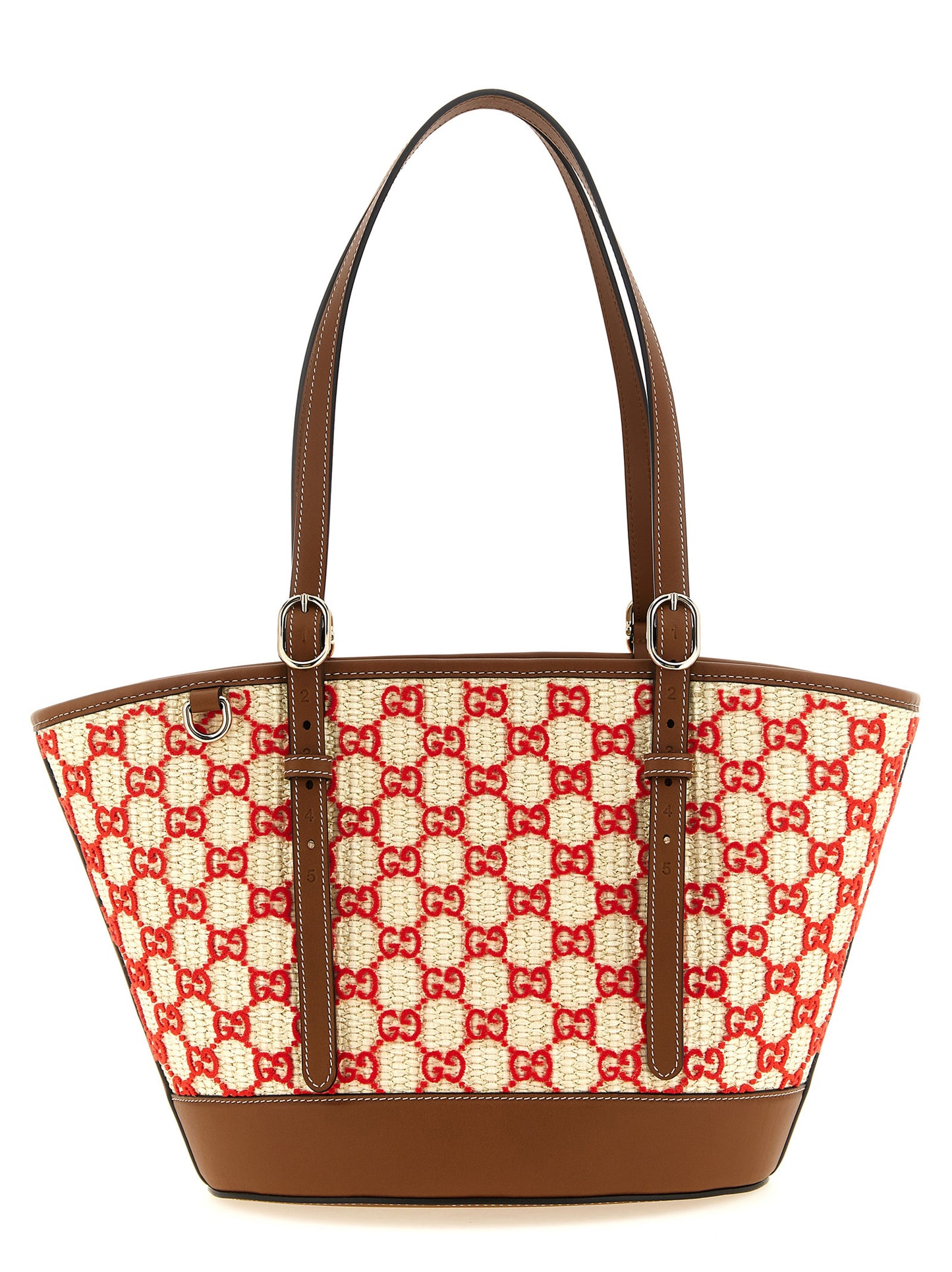Gucci Women Small Woven Shopping Bag GUCCI