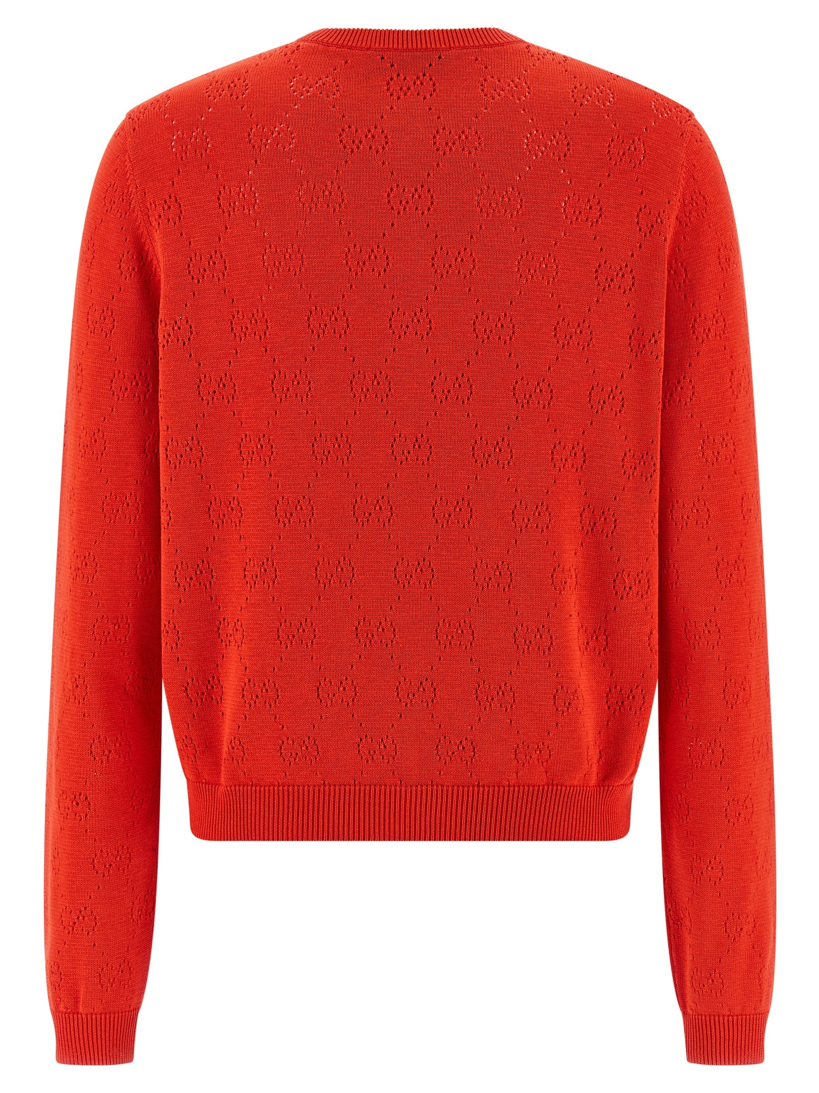 Gucci Women Openwork Gg Cardigan GUCCI
