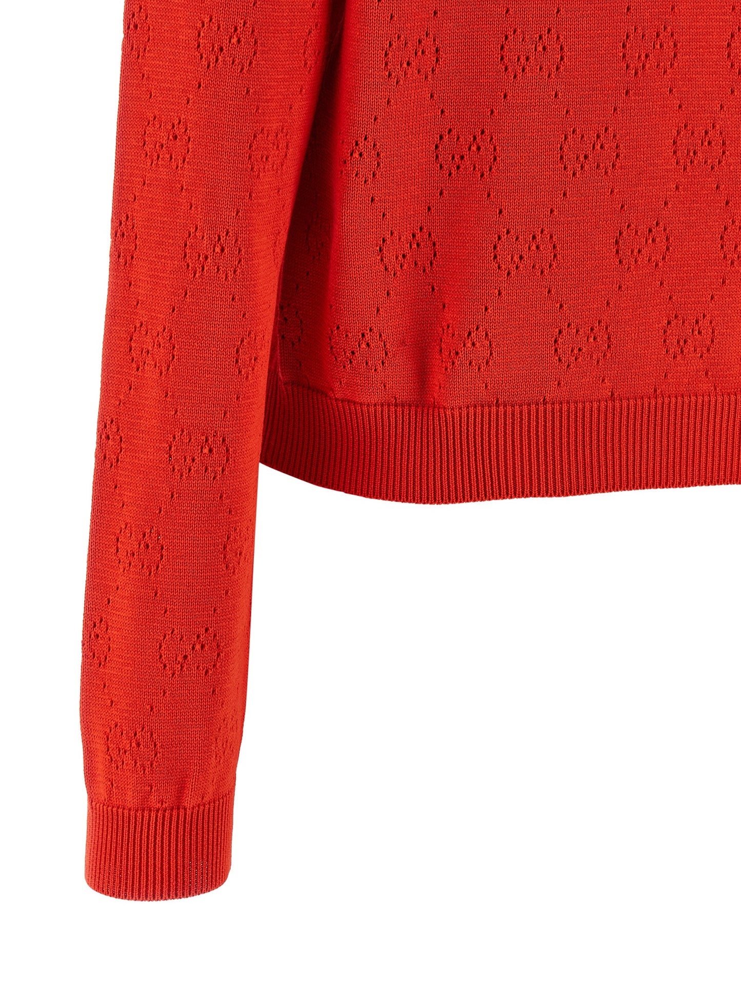 Gucci Women Openwork Gg Cardigan GUCCI
