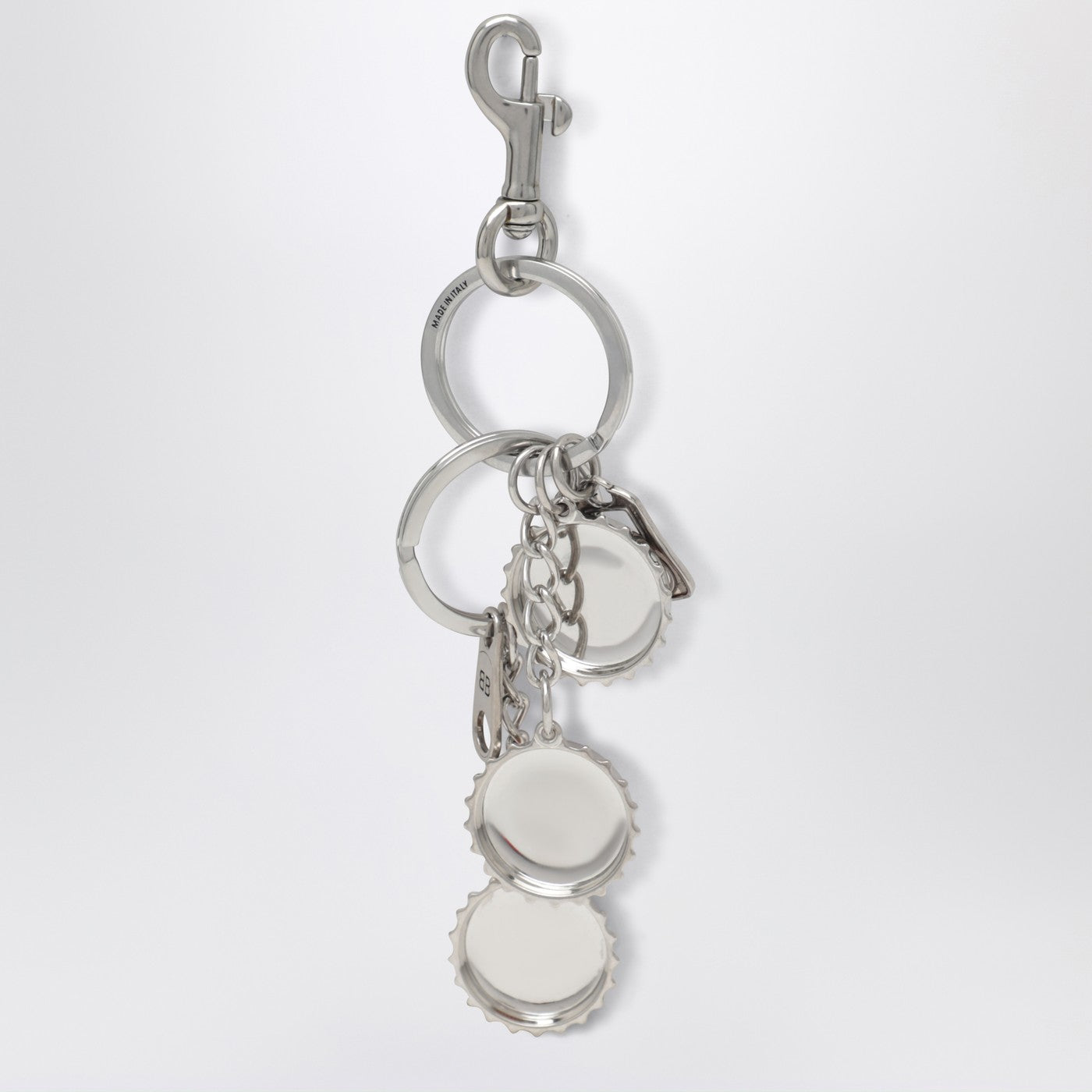 Balenciaga Logo Bottle Cap Keyring Charm Men BALENCIAGA