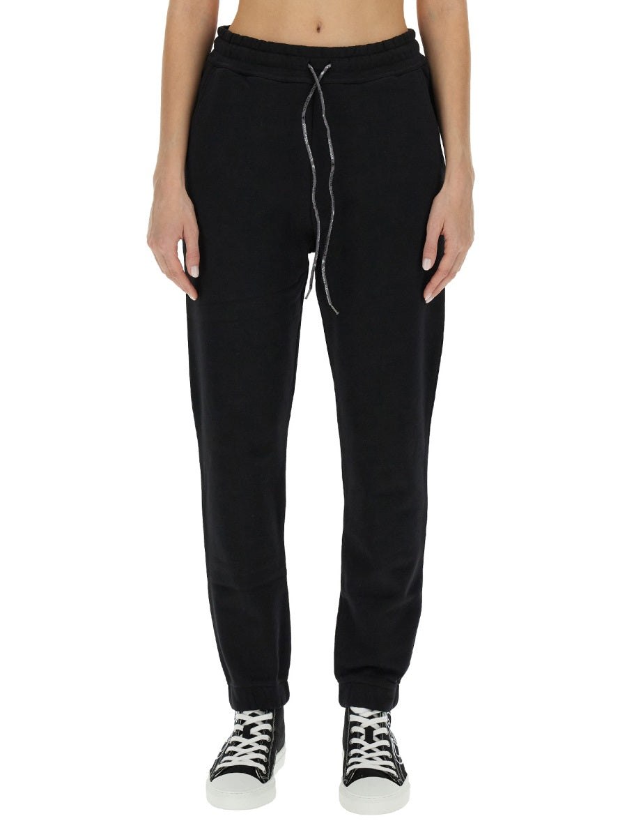 Vivienne Westwood Women Jogging Pants With Spray Print Orb VIVIENNE WESTWOOD